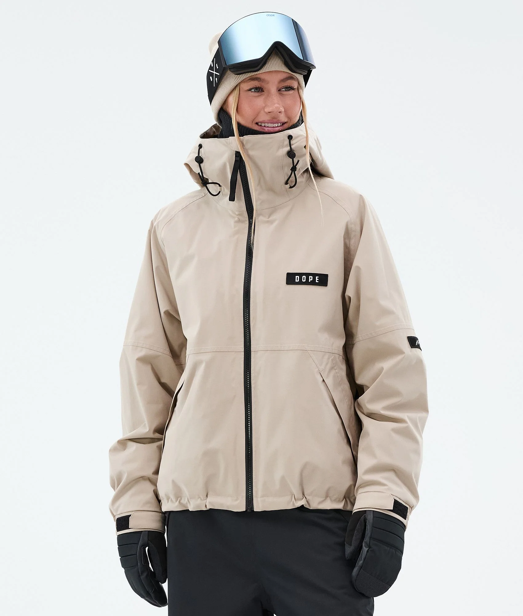 Snowboard Jacket Women Sand