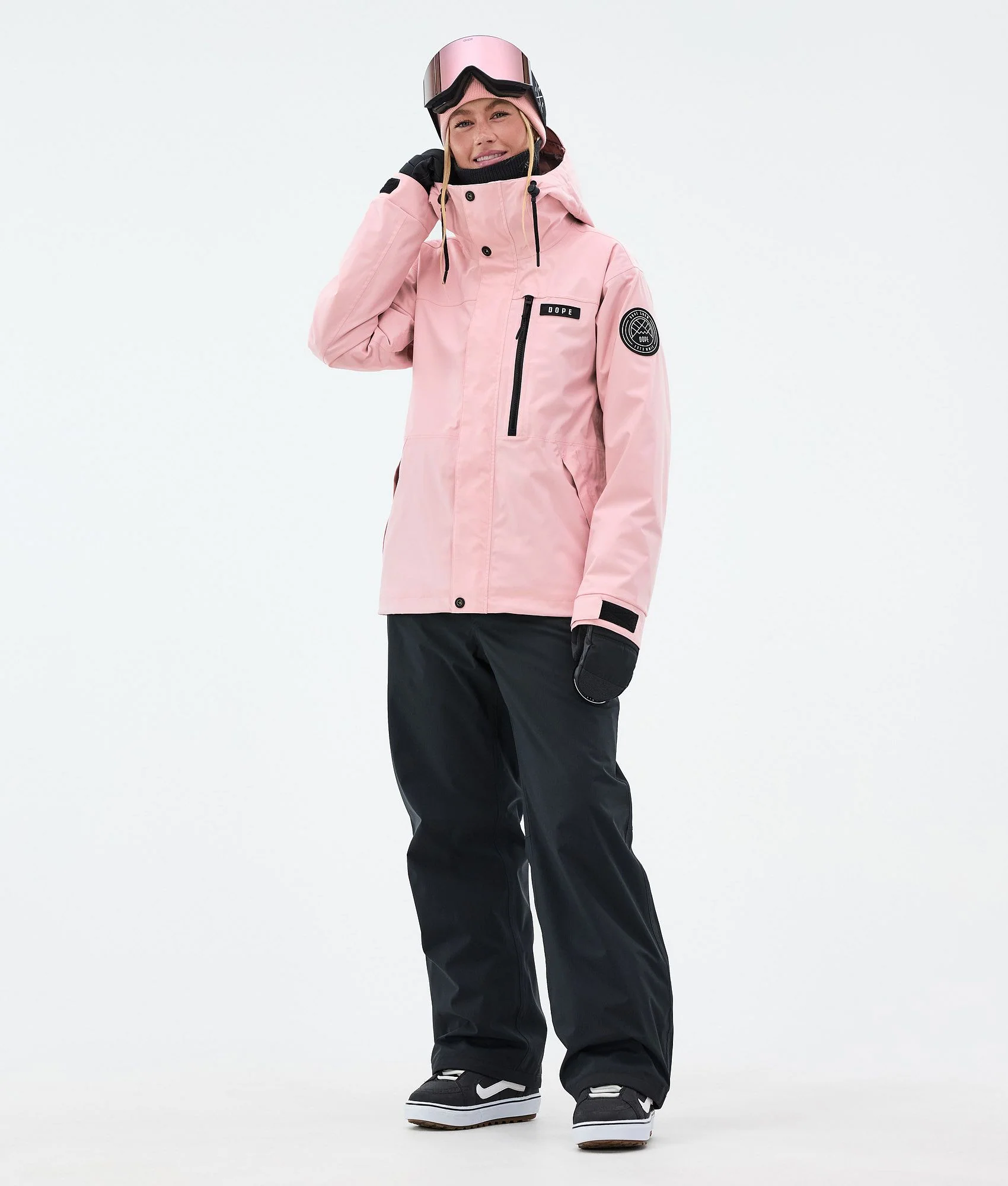 Snowboard Jacket Women Soft Pink