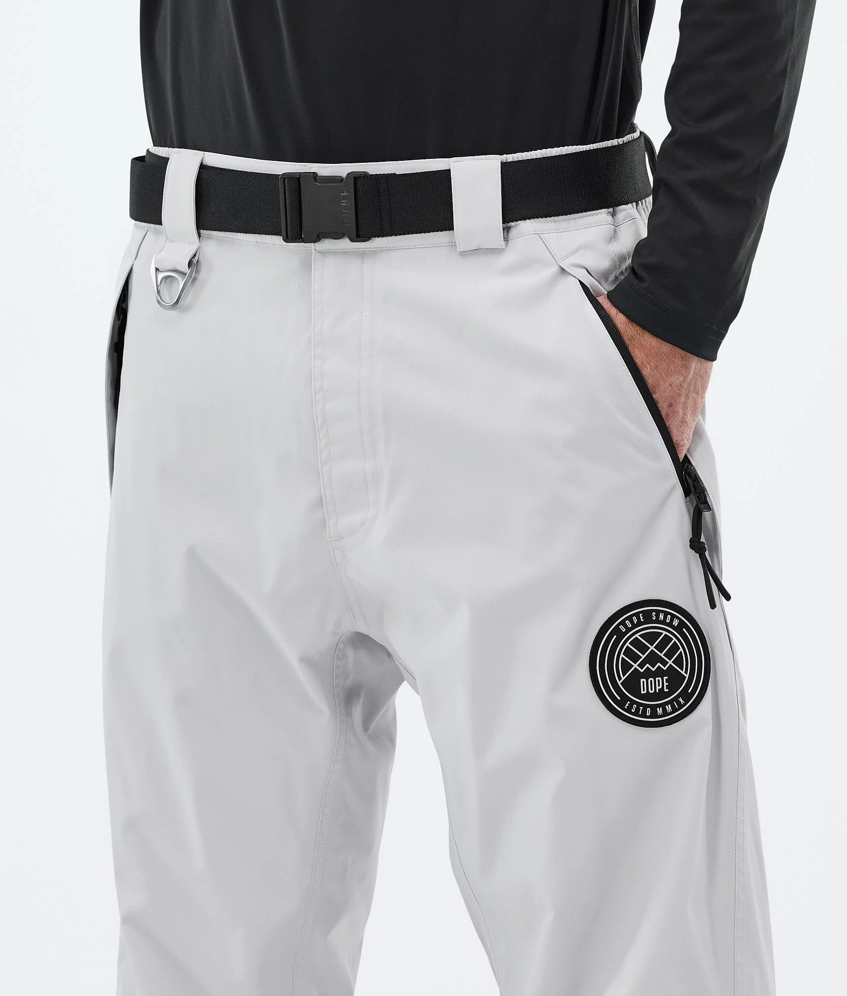 Snowboard Pants Men Light Grey