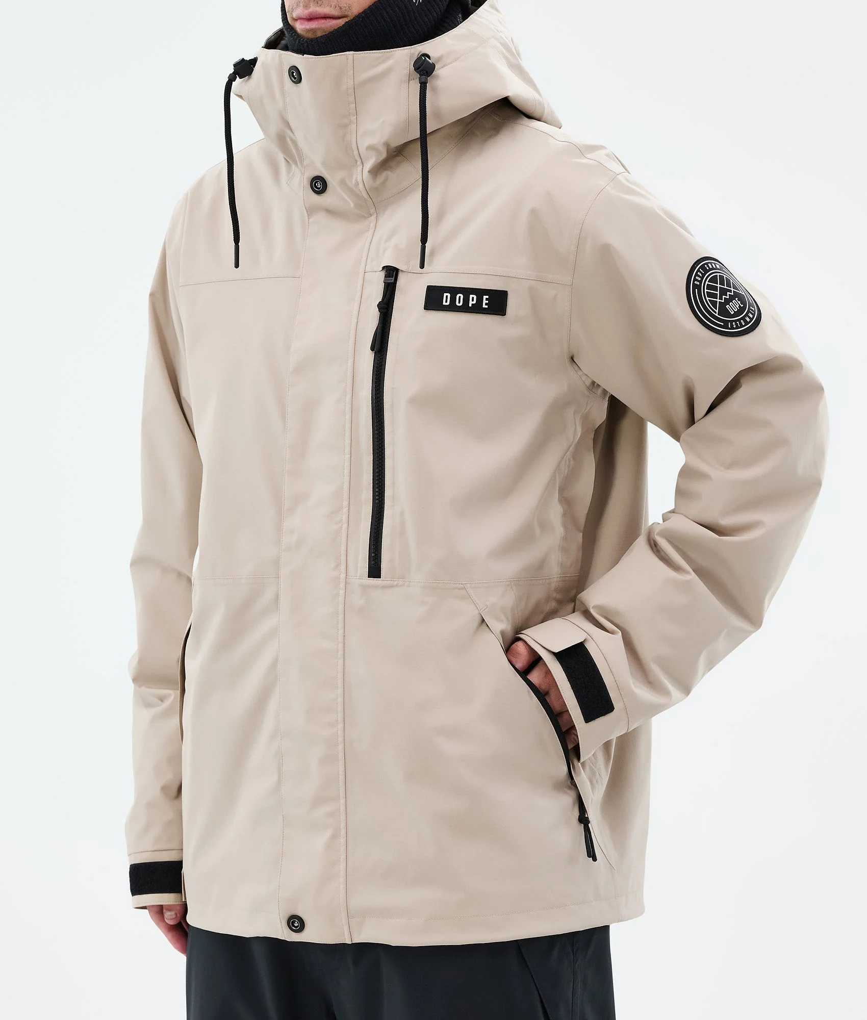 Snowboard Jacket Men Sand