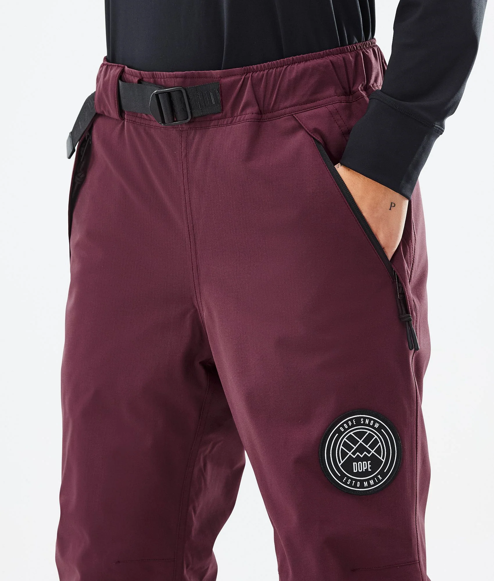 Snowboard Pants Women Burgundy
