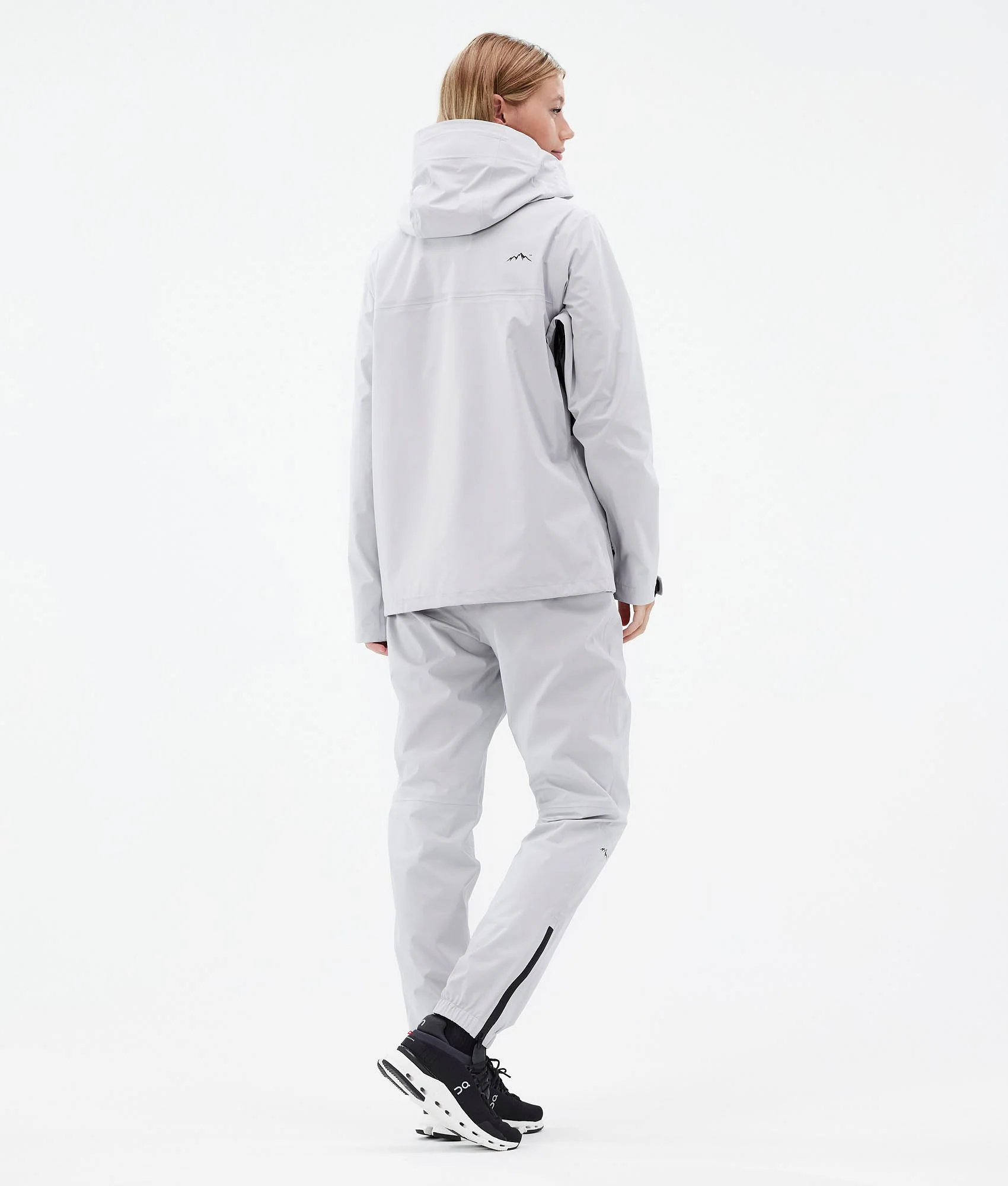 Rain Pants Women Light Grey