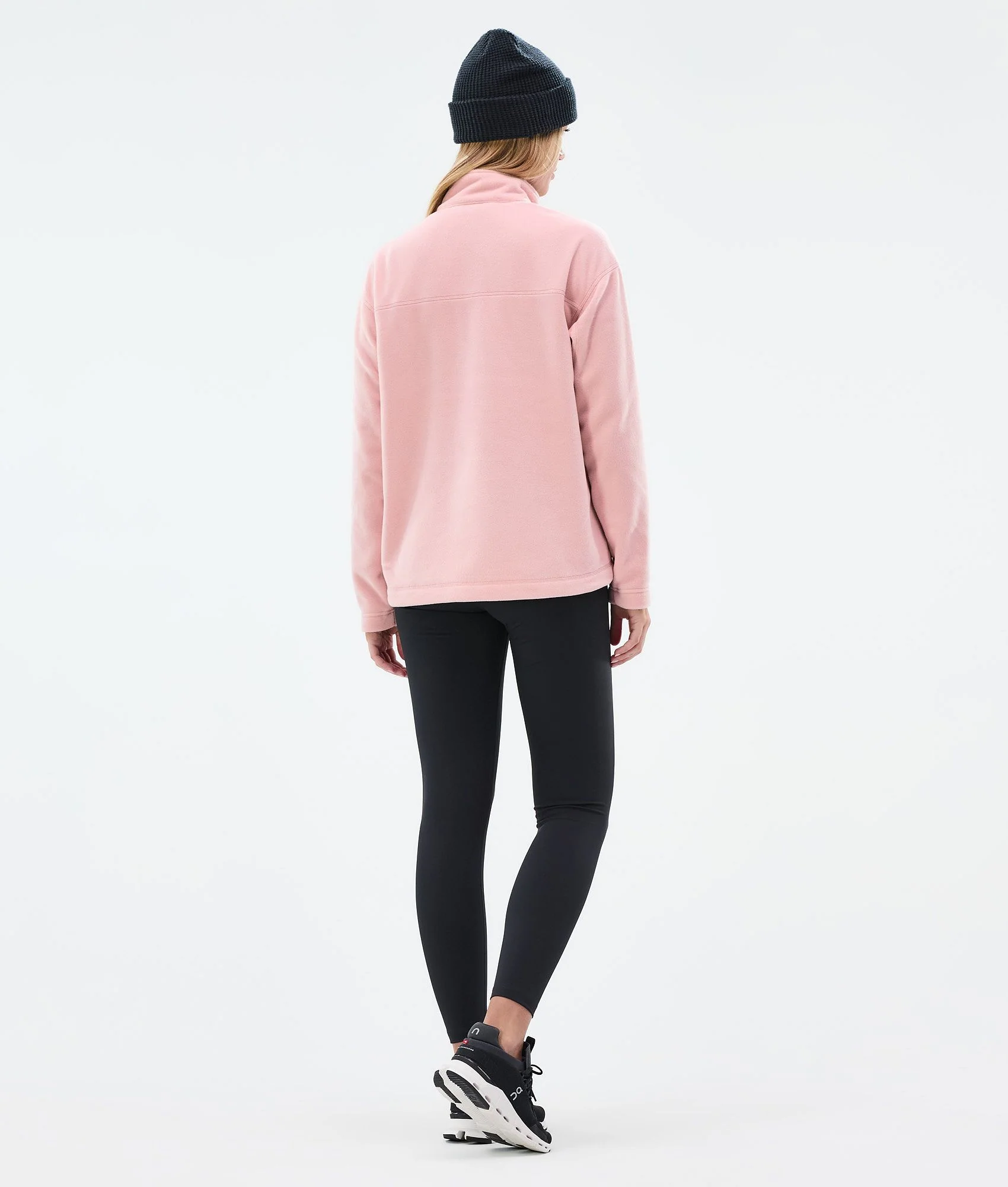 Fleece Sweater Women Soft Pink