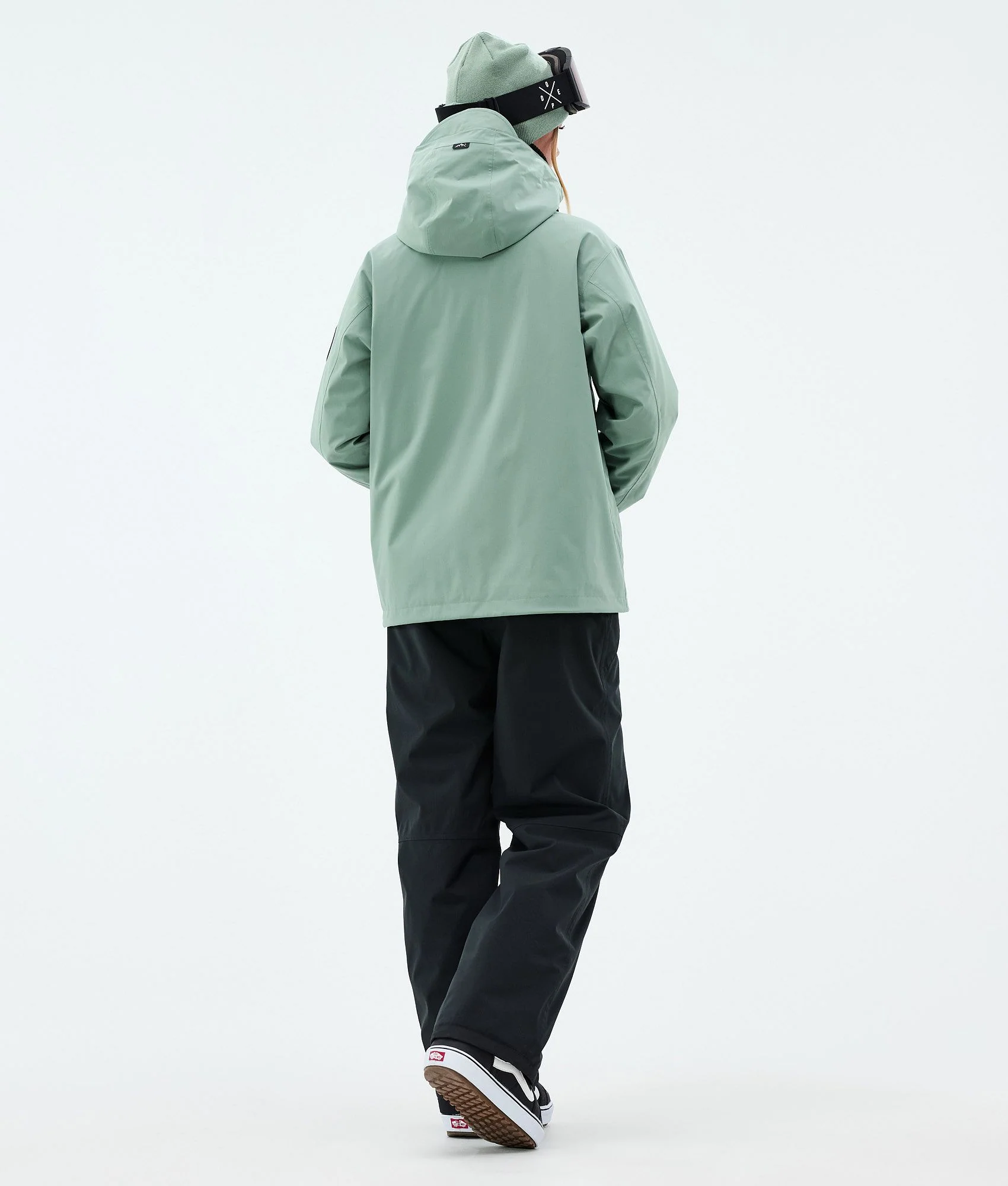 Snowboard Jacket Women Faded Green