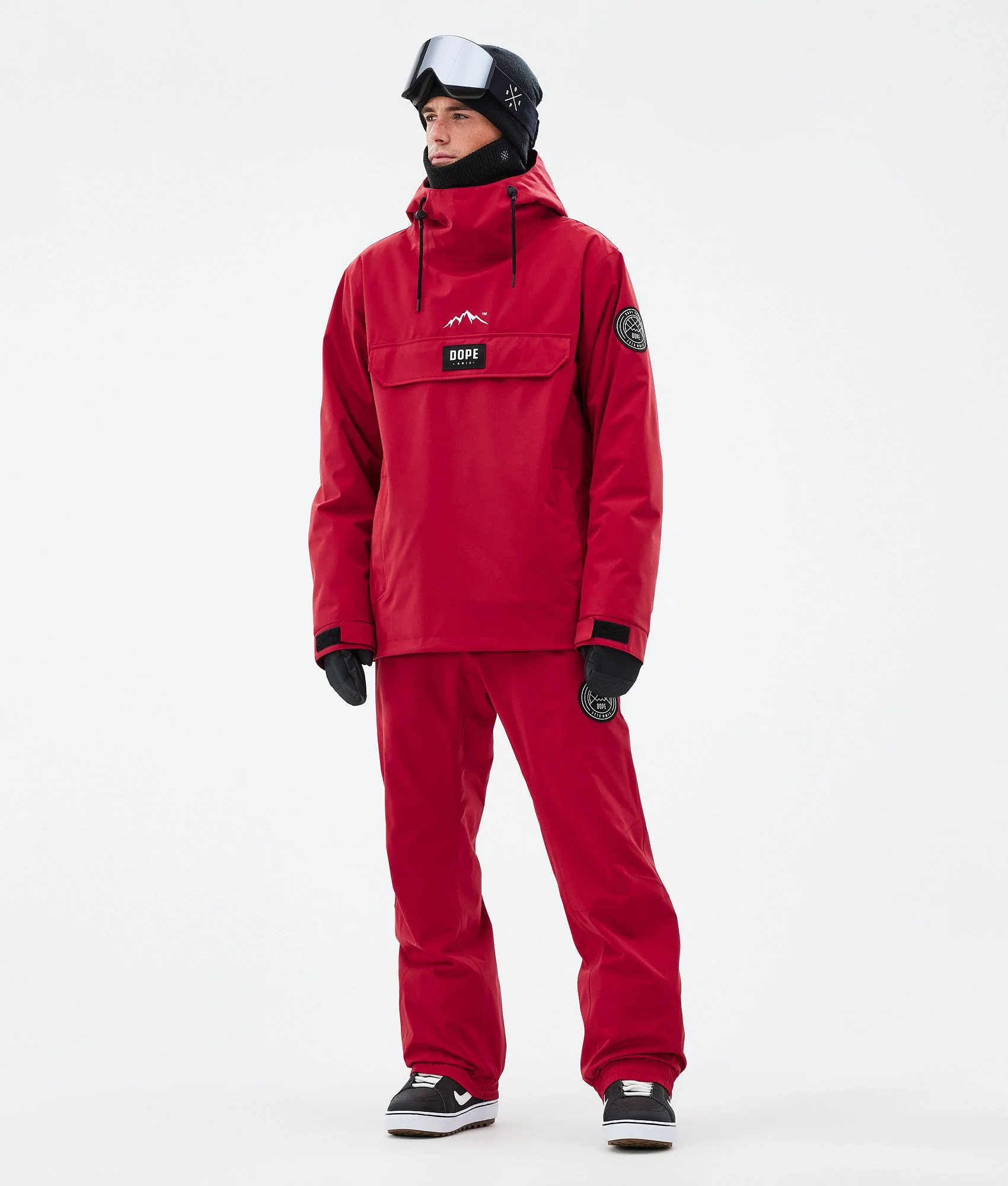Snowboard Pants Men Deep Red