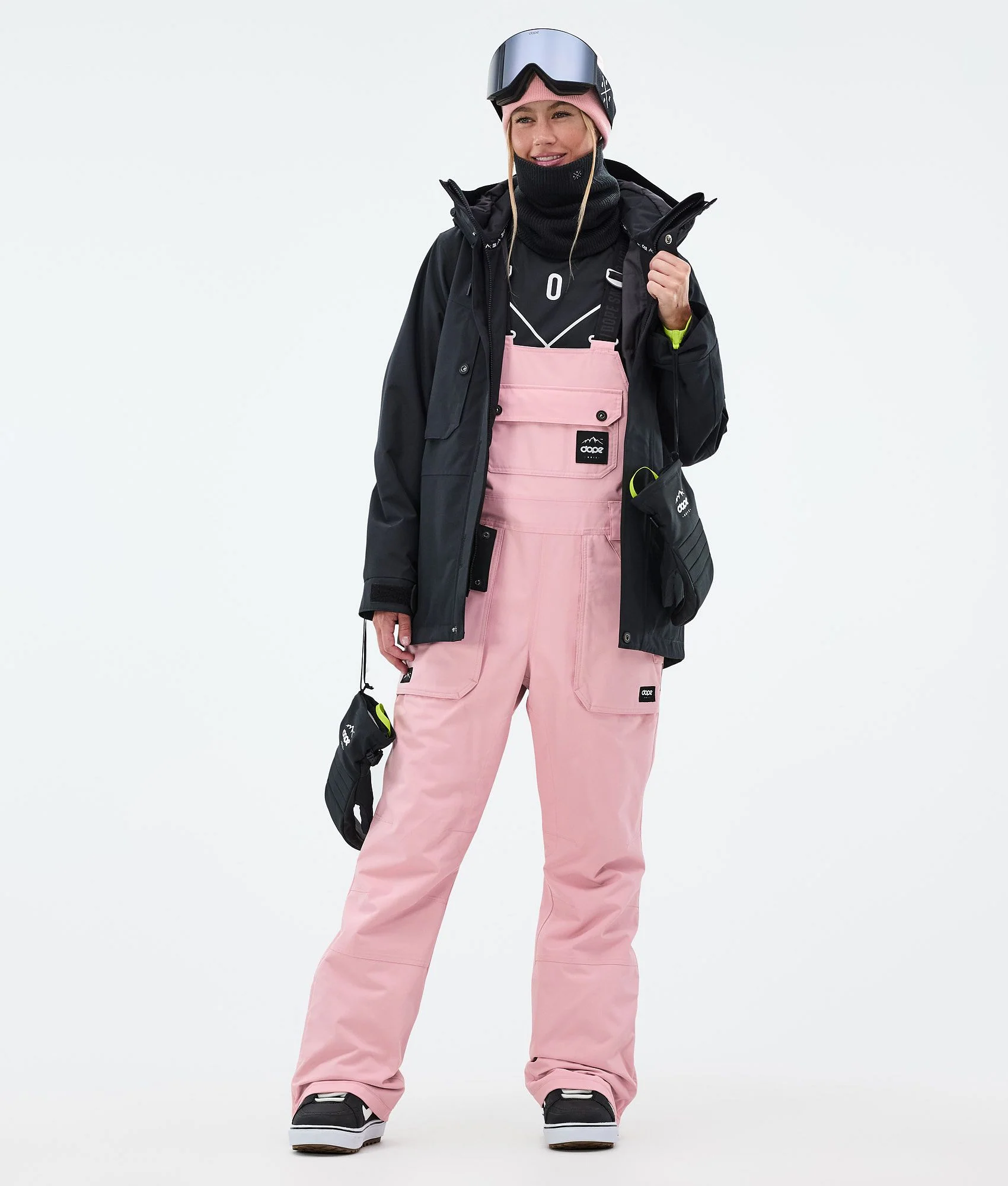 Snowboard Pants Women Soft Pink