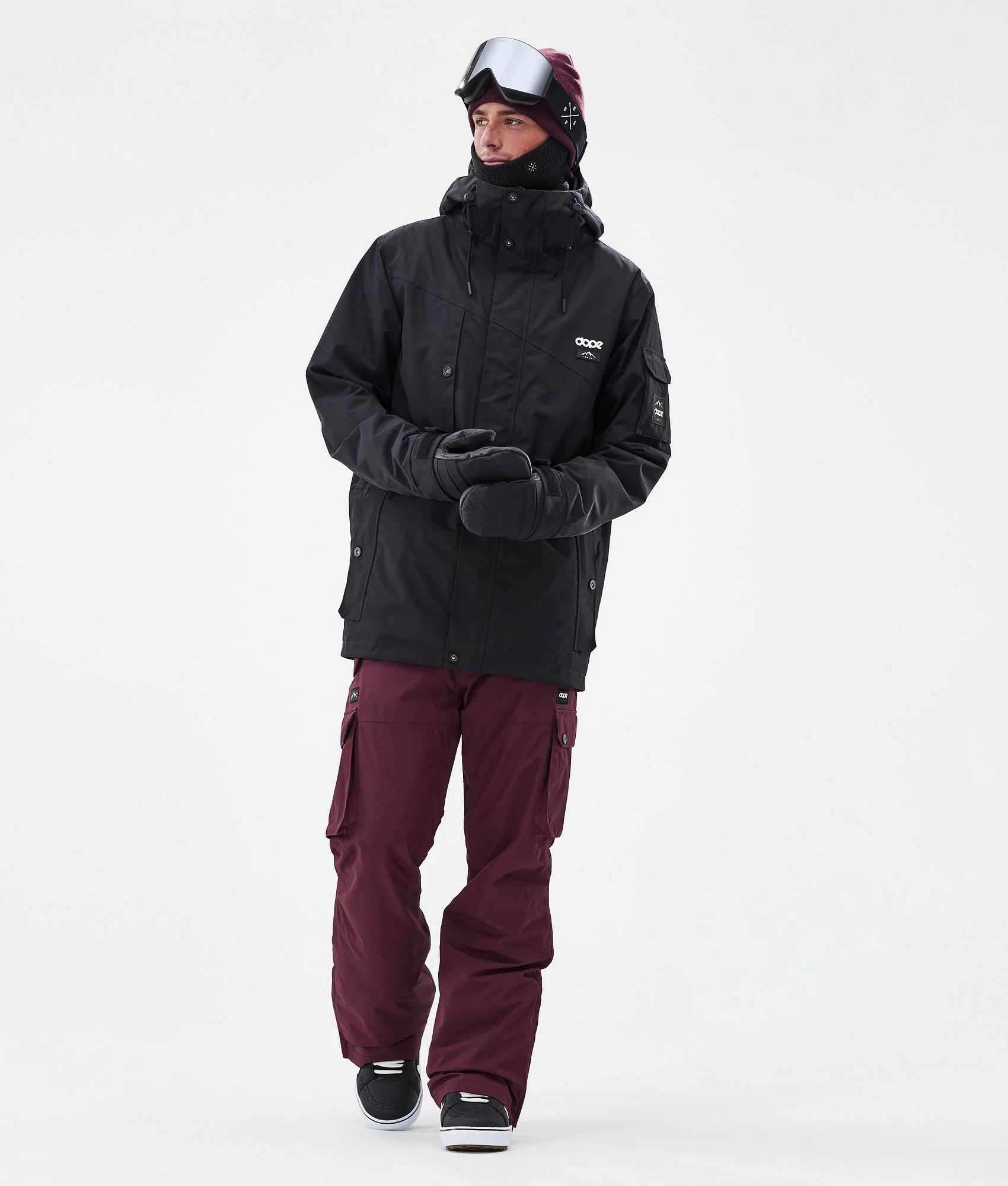 Snowboard Pants Men Don Burgundy