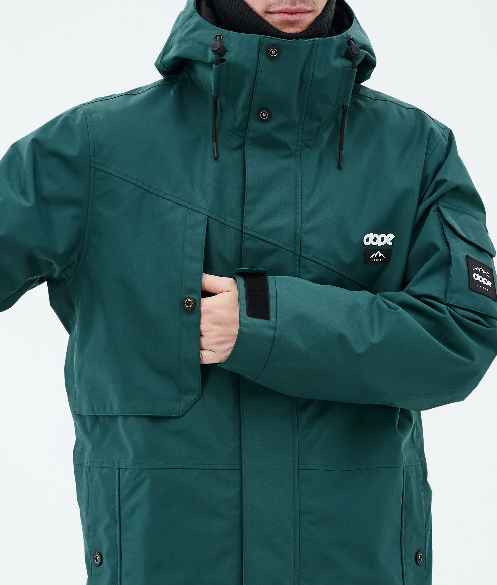 Snowboard Jacket Men Bottle Green