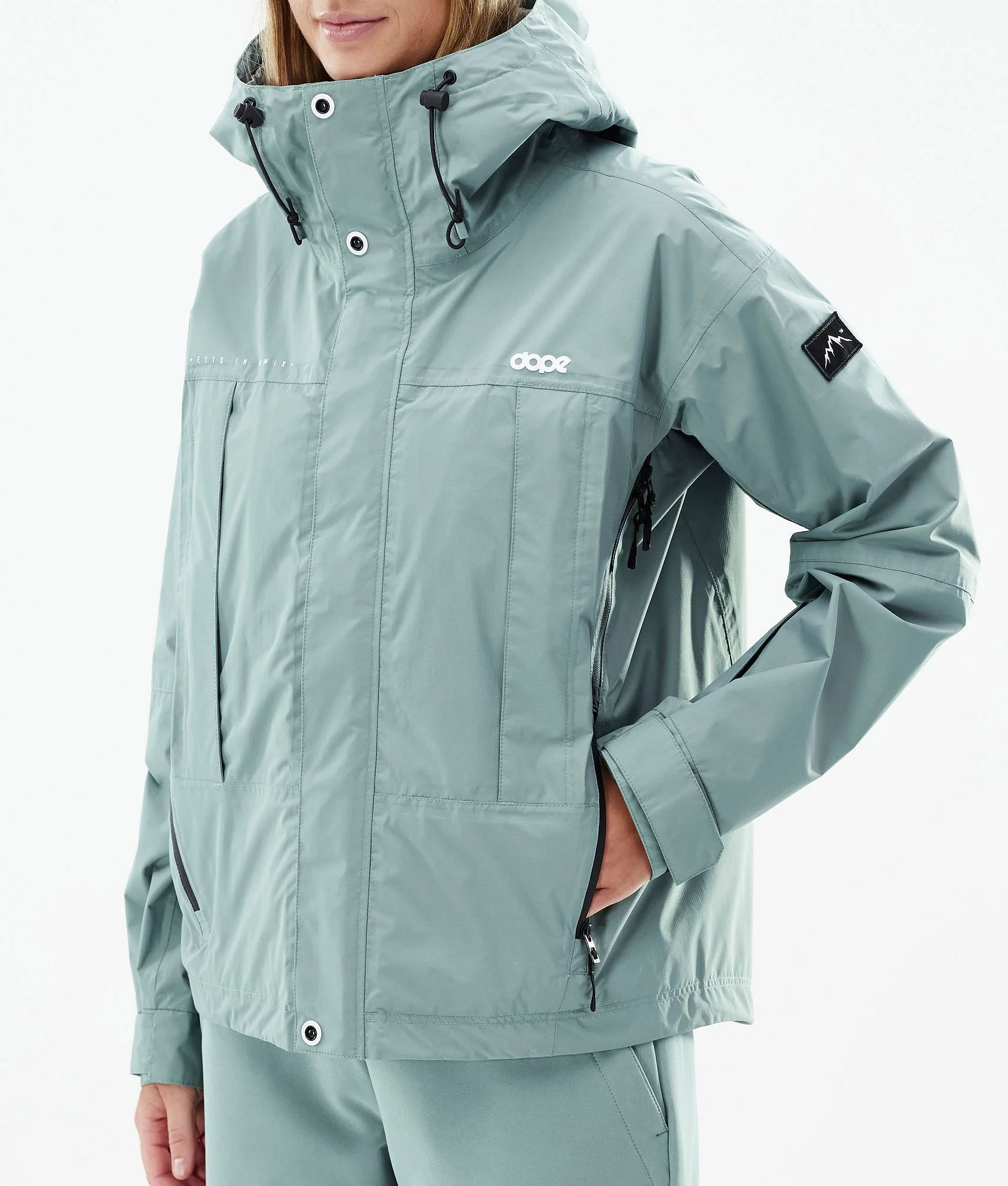 Outdoor Jacket Women Faded Green