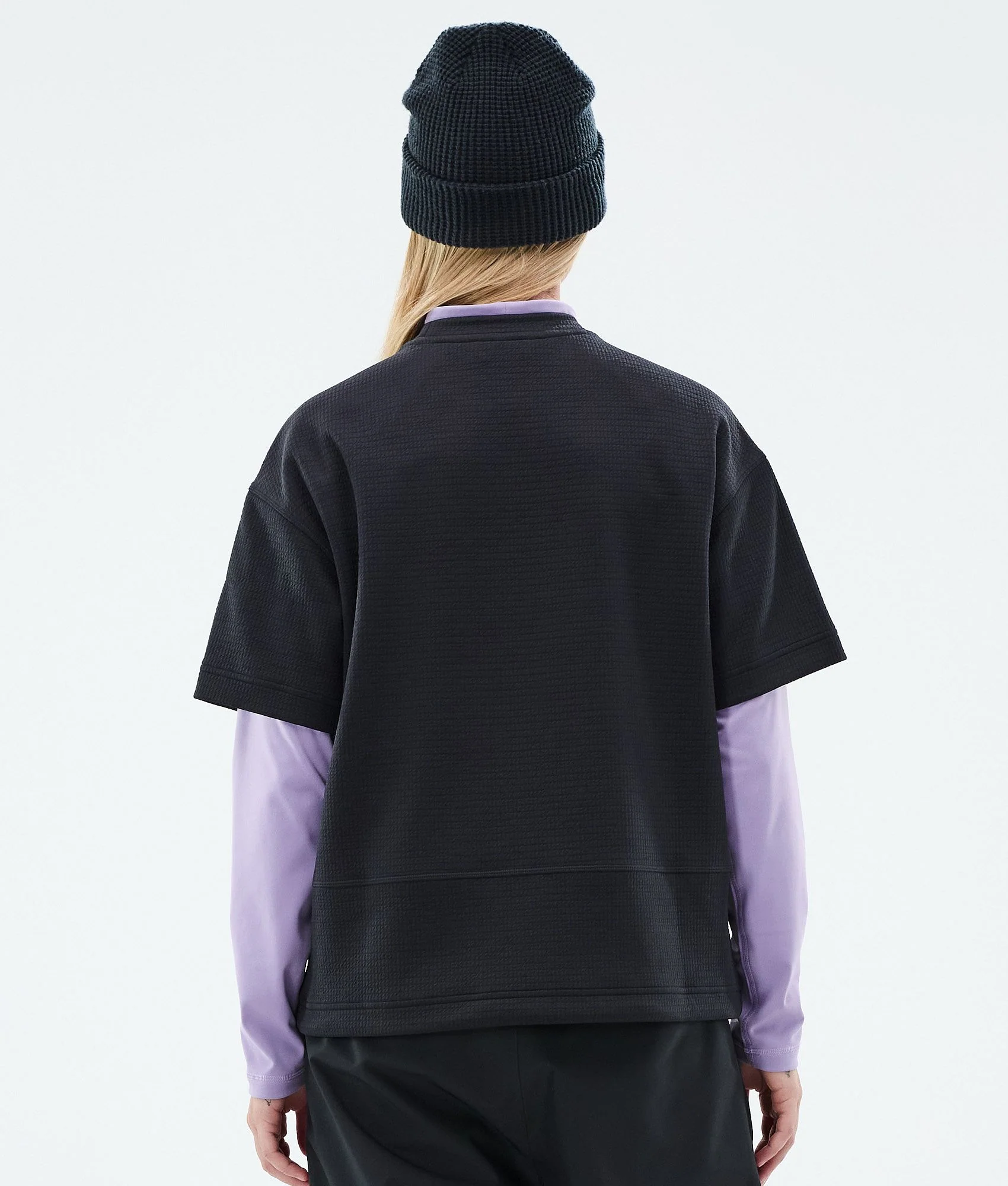 Fleece Sweater Women Black