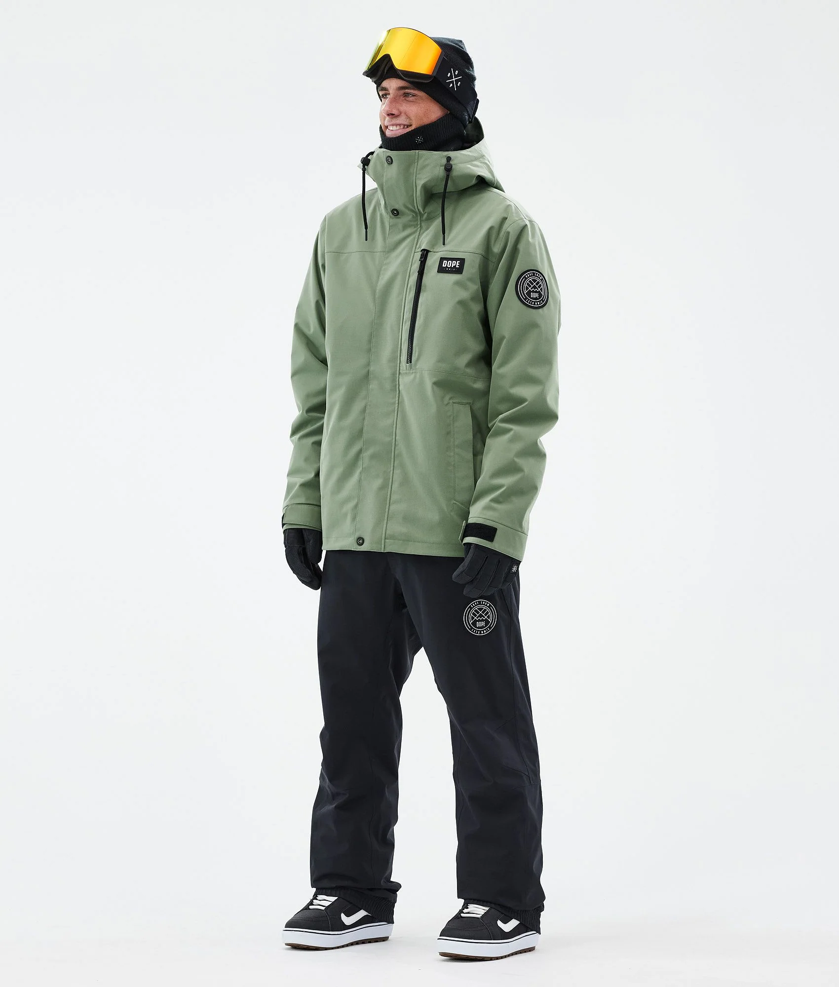 Snowboard Jacket Men Moss Green