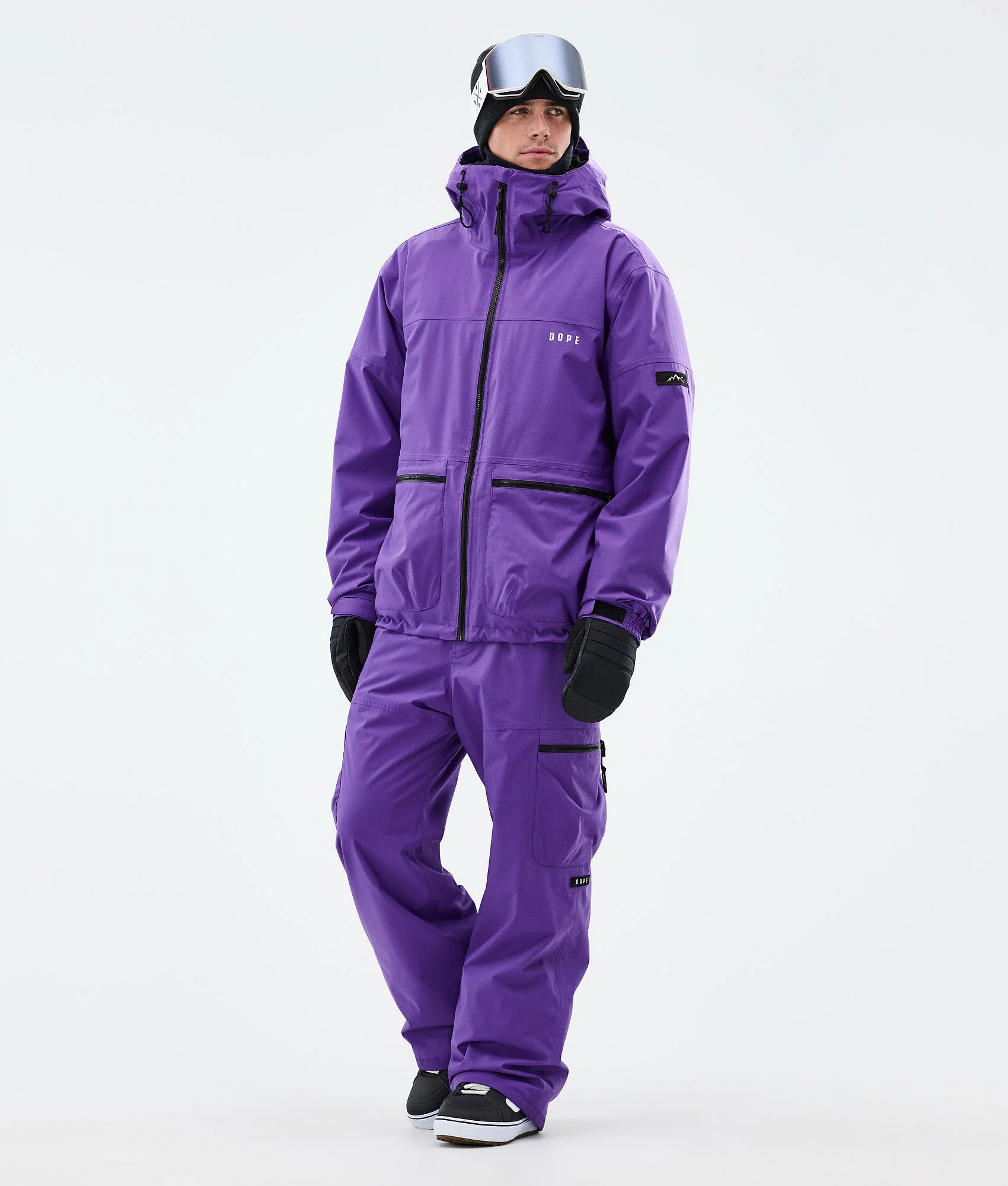 Snowboard Jacket Men Vivid Purple