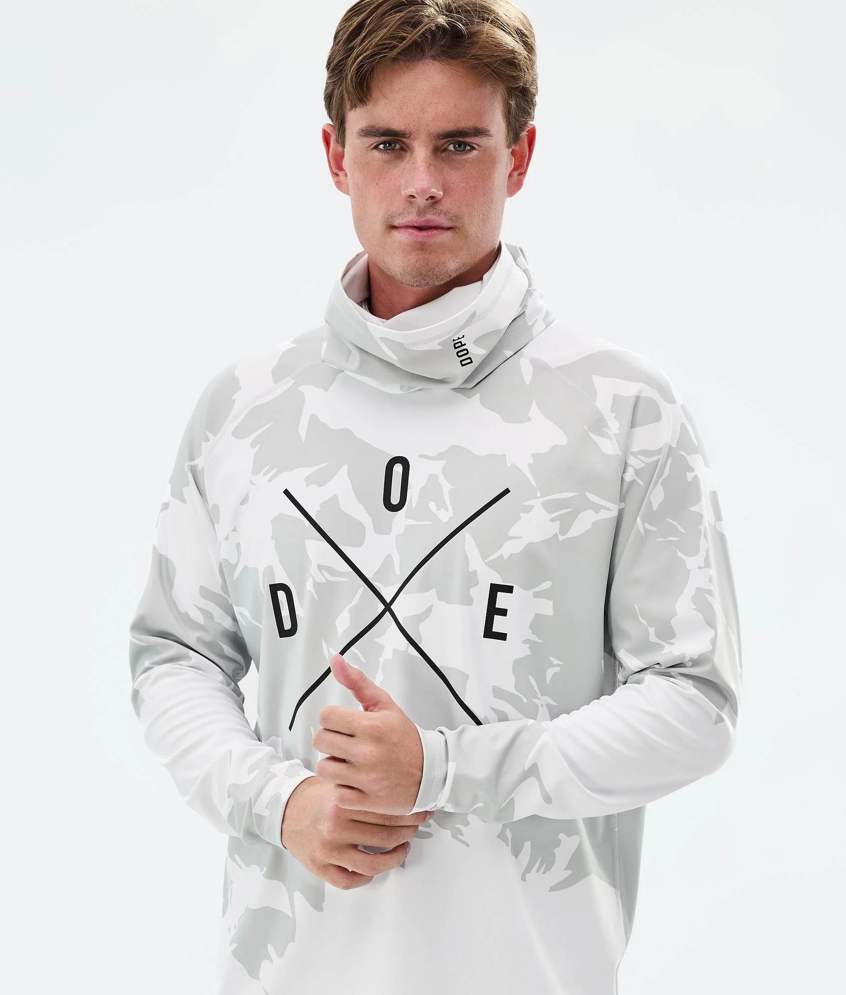 Base Layer Top Men 2X-Up Grey Camo