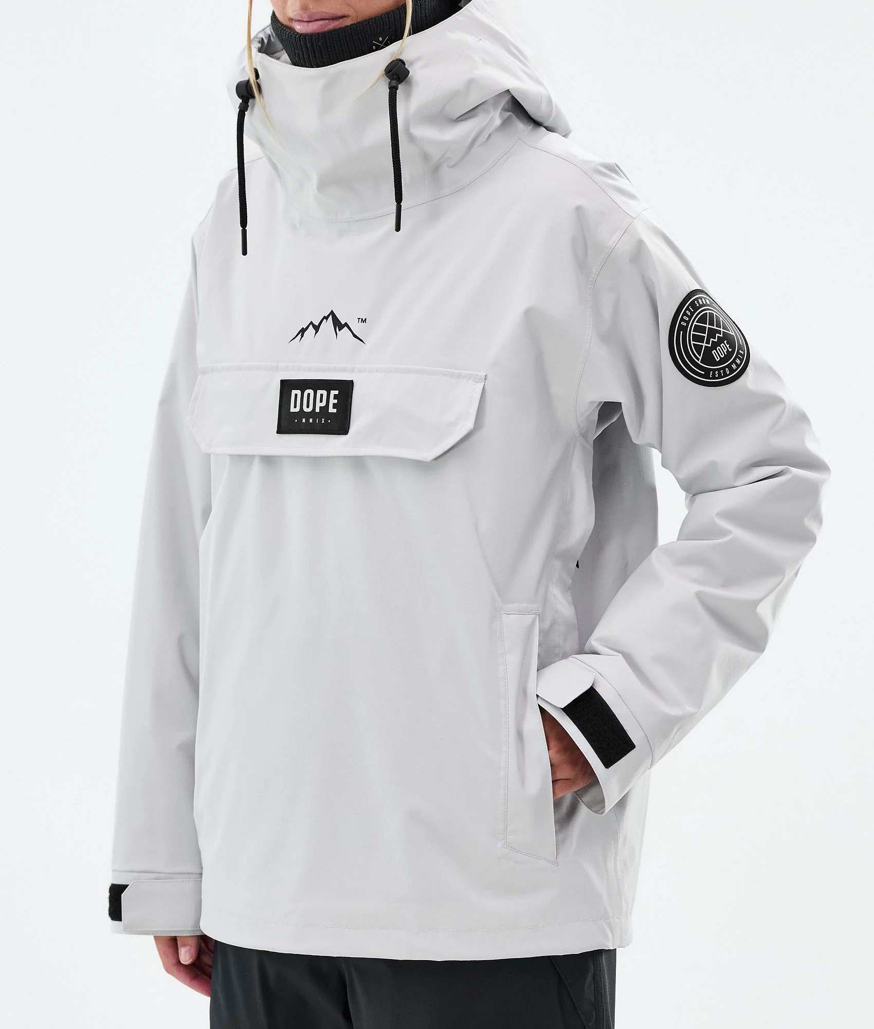 Snowboard Jacket Women Light Grey