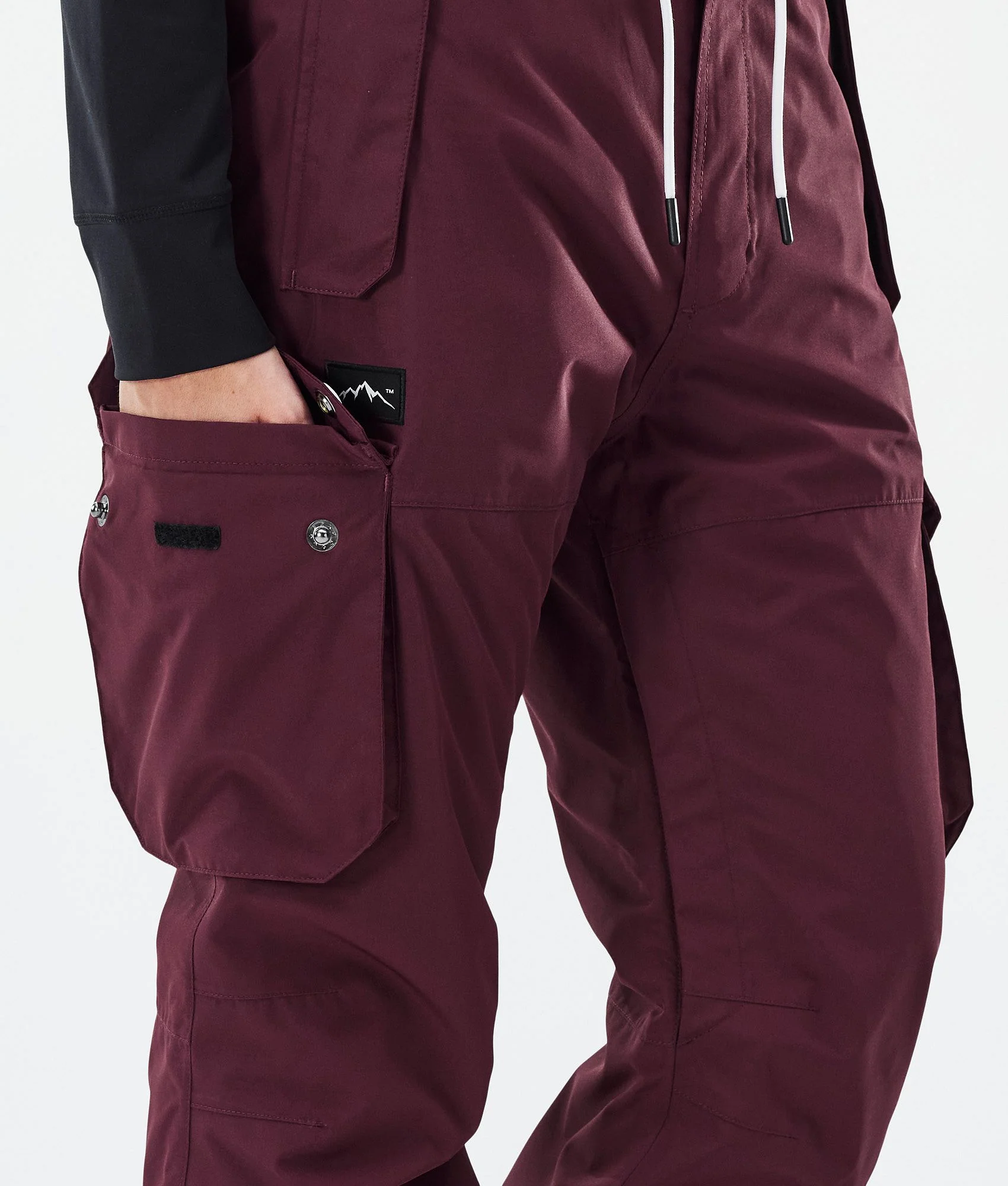 Snowboard Pants Women Burgundy