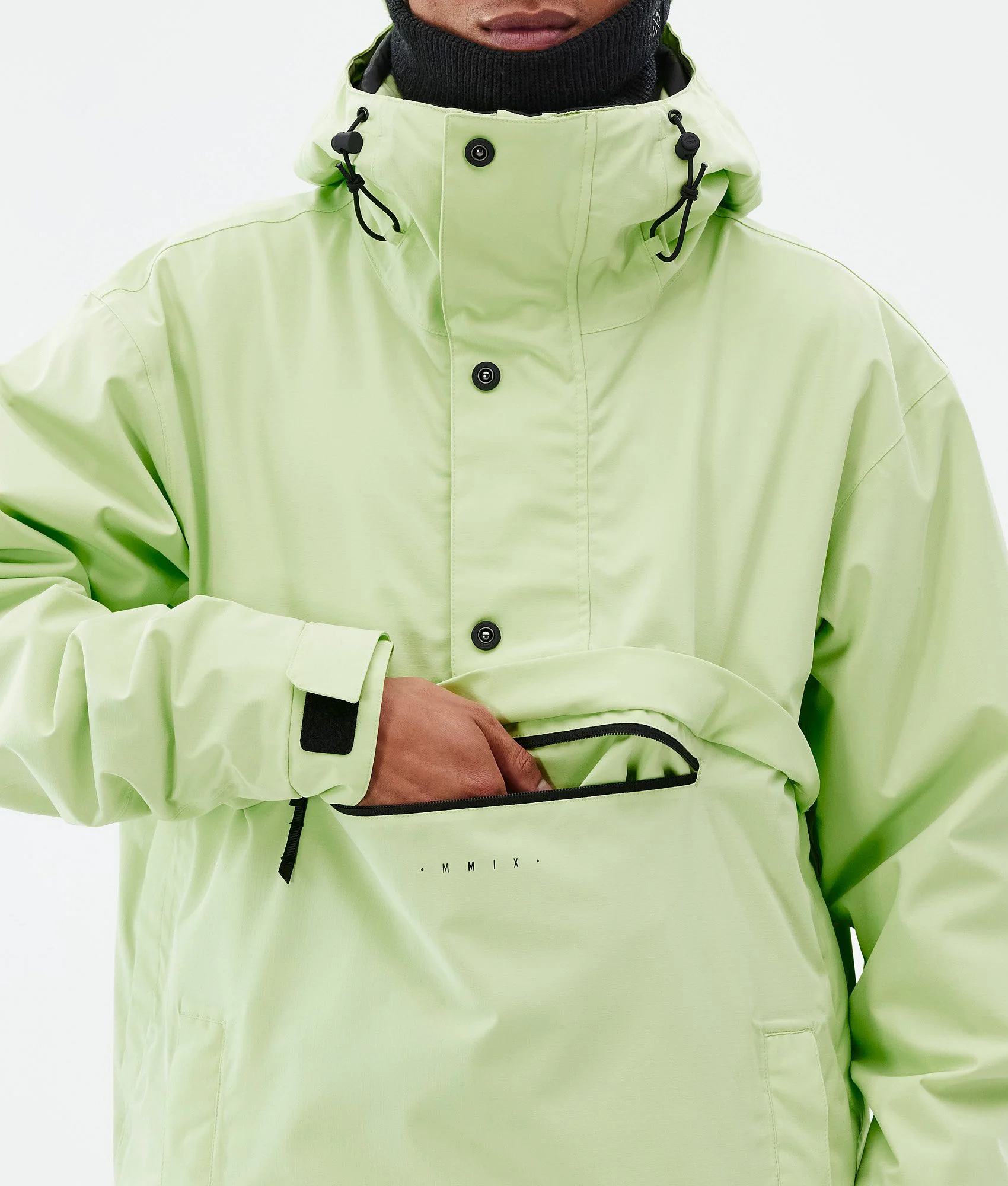 Snowboard Jacket Men Faded Neon