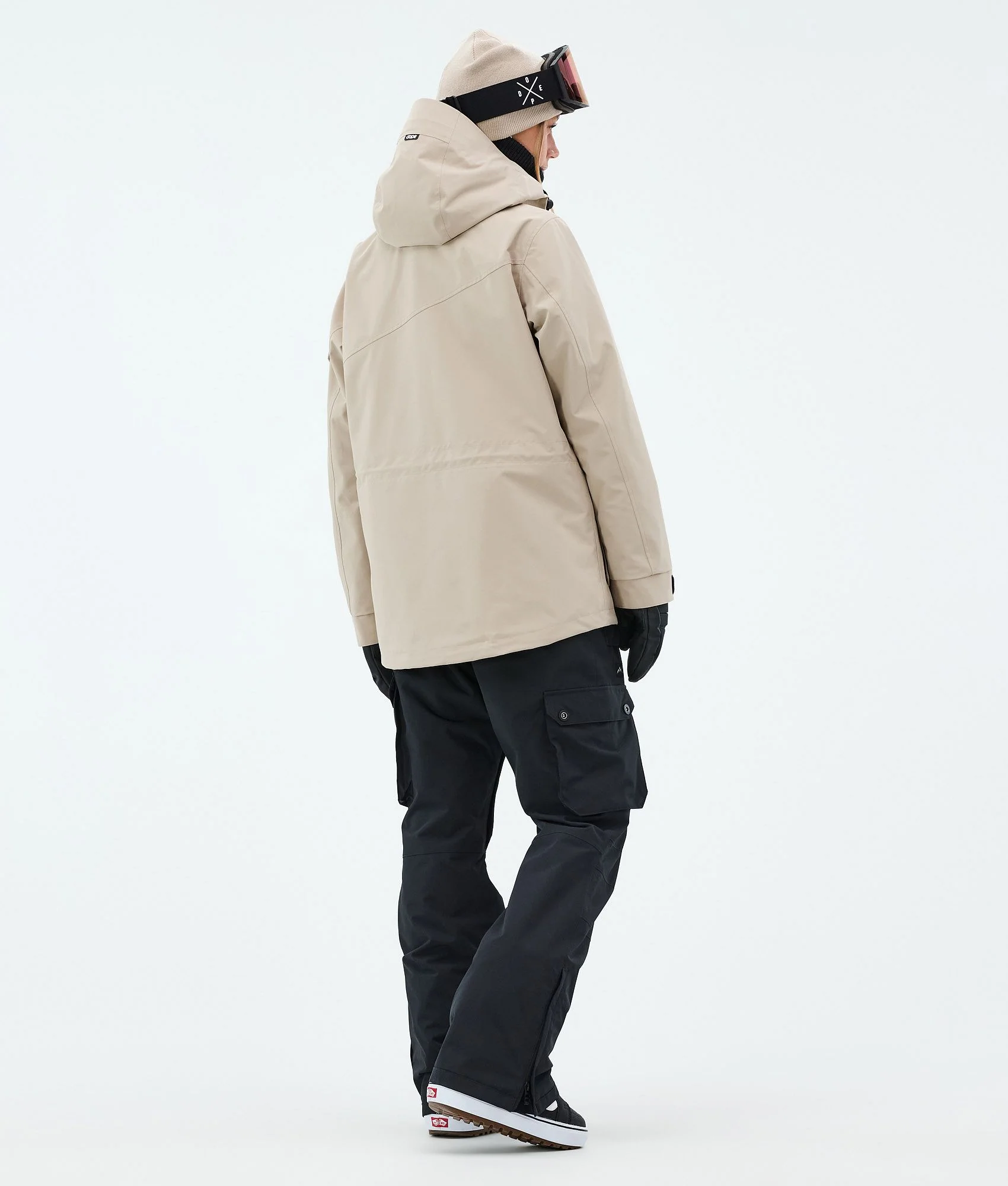 Snowboard Jacket Women Sand