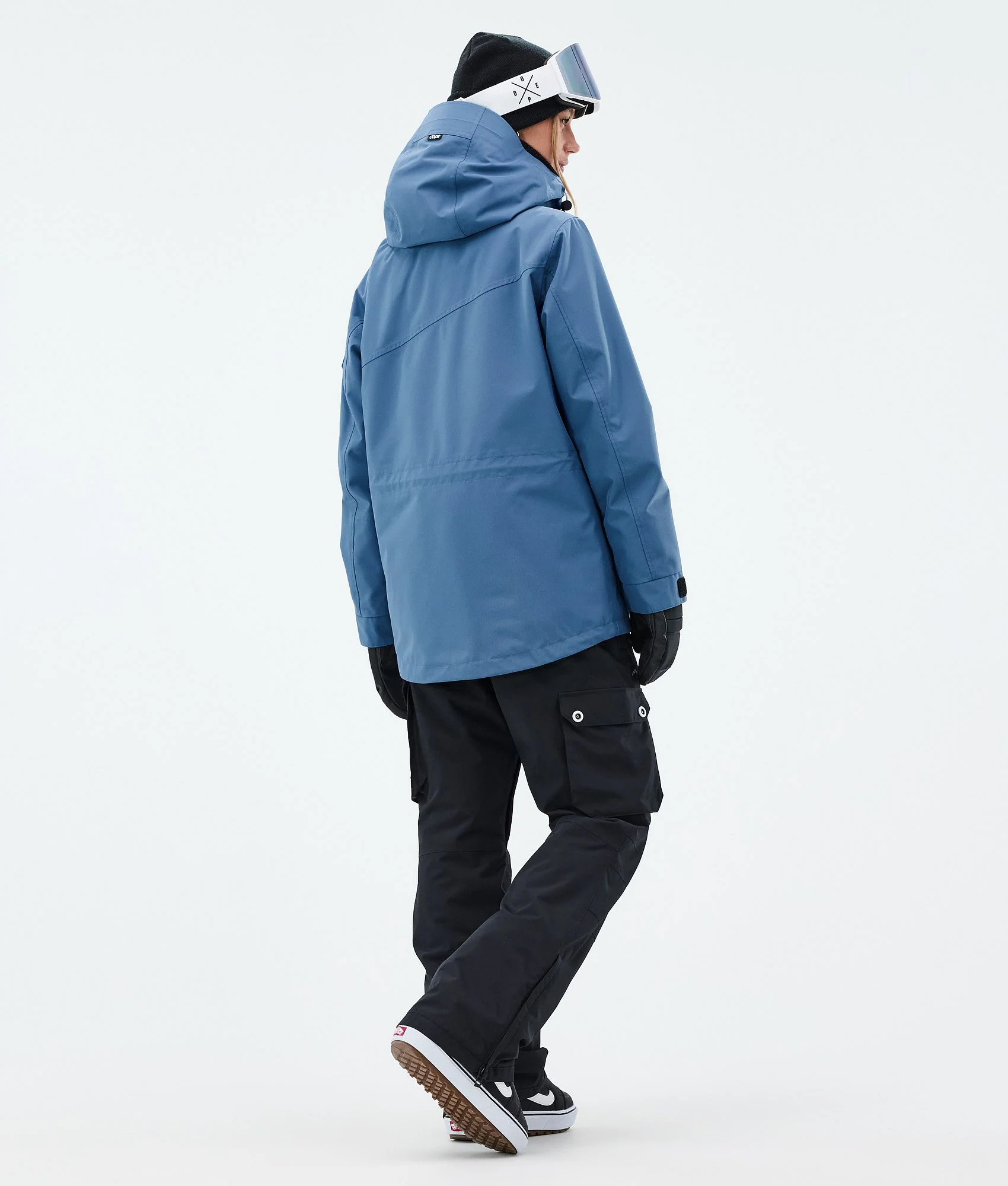 Snowboard Jacket Women Blue Steel