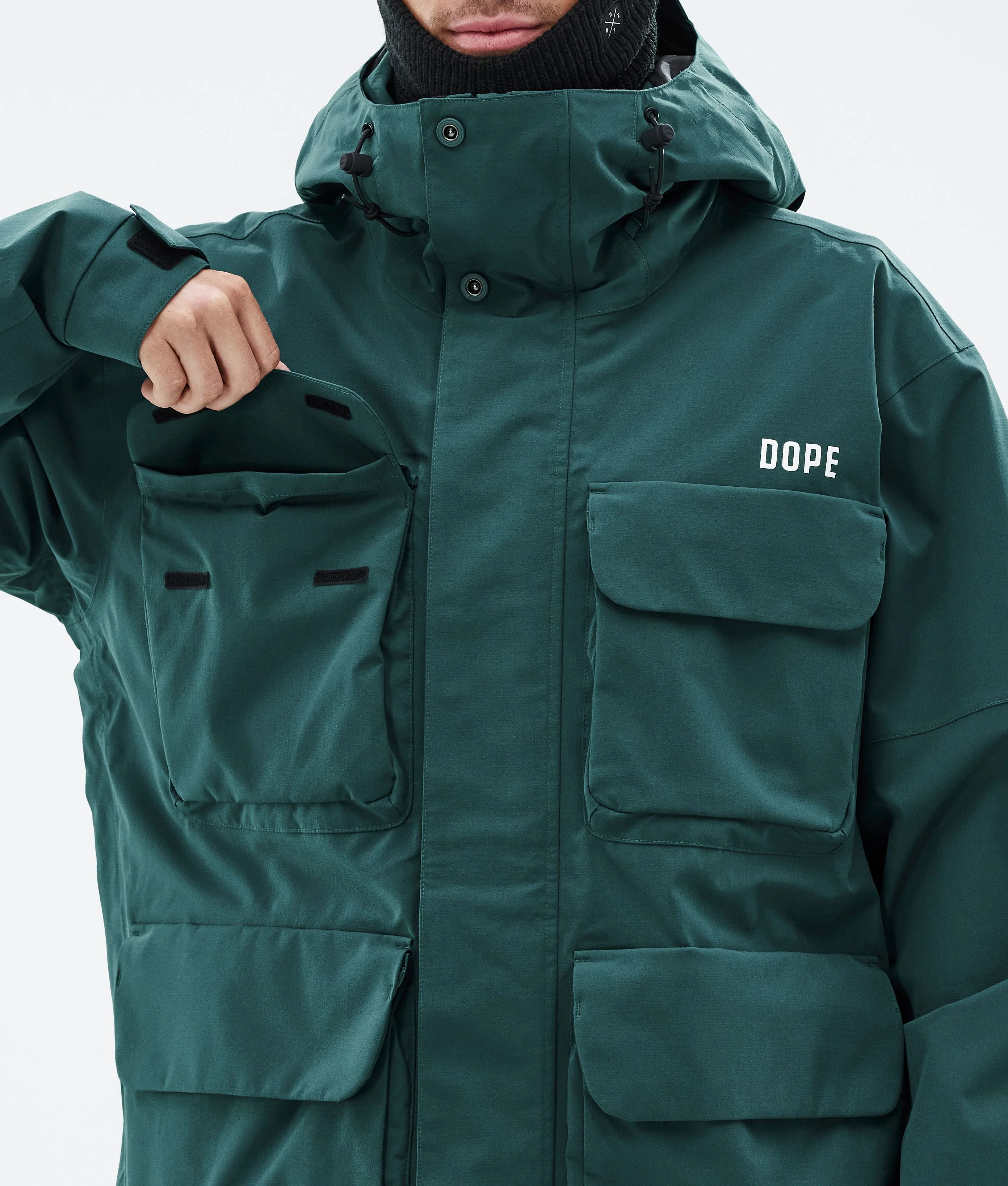 Snowboard Jacket Men Bottle Green