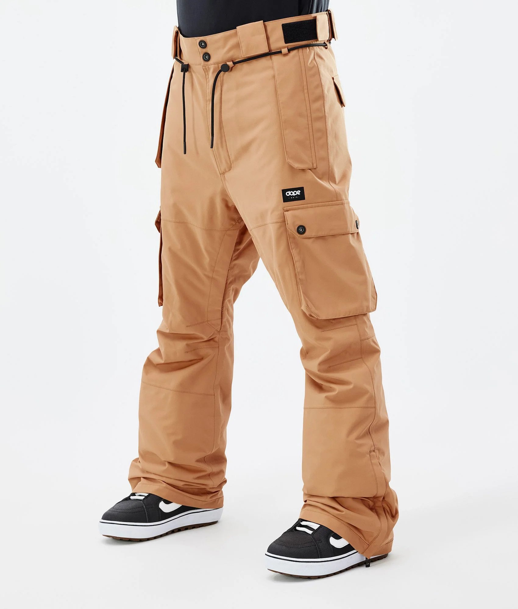 Snowboard Pants Men Khaki Yellow