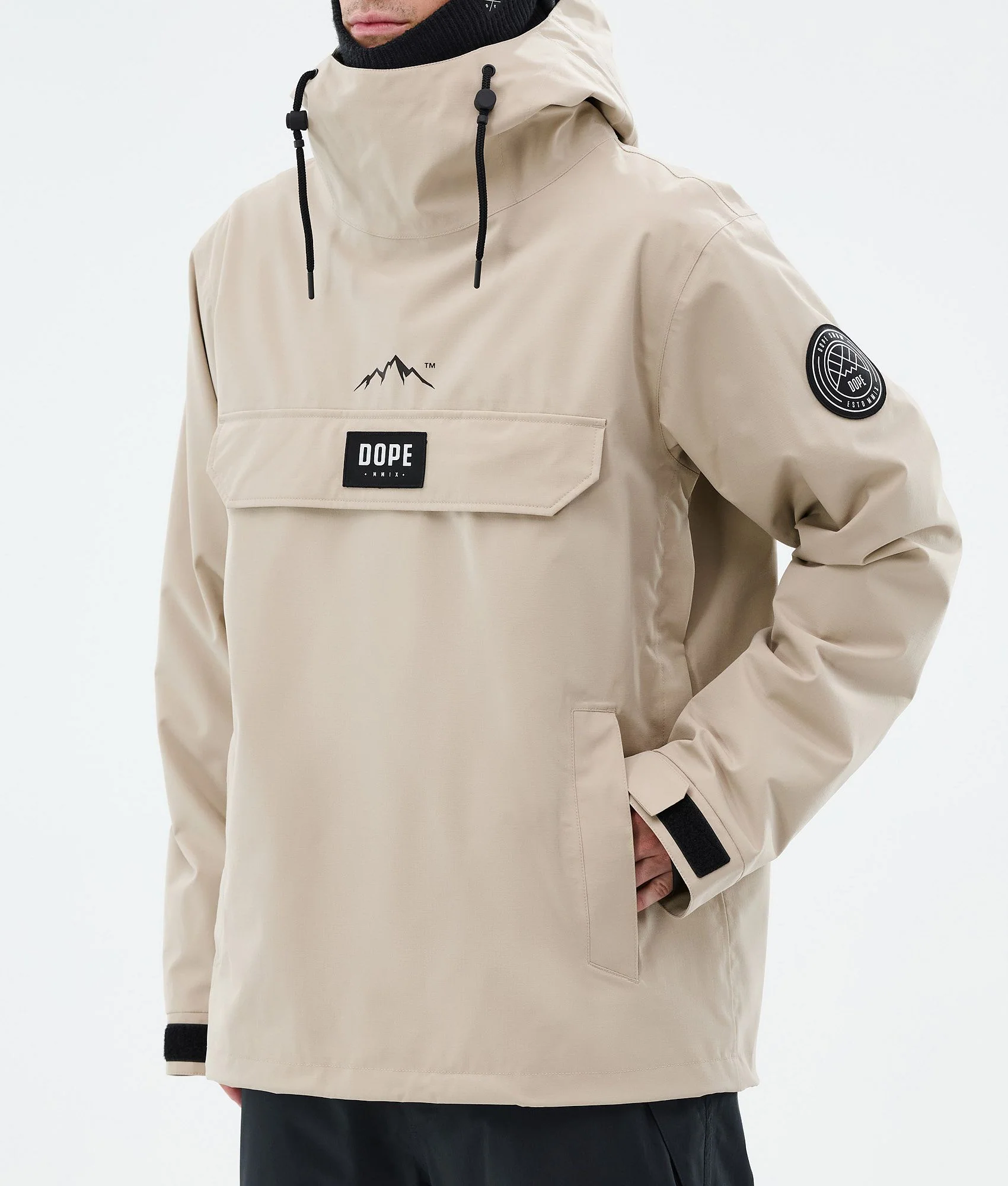 Snowboard Jacket Men Sand