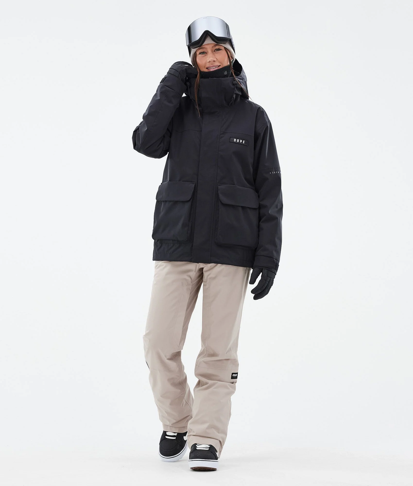Snowboard Jacket Women Black