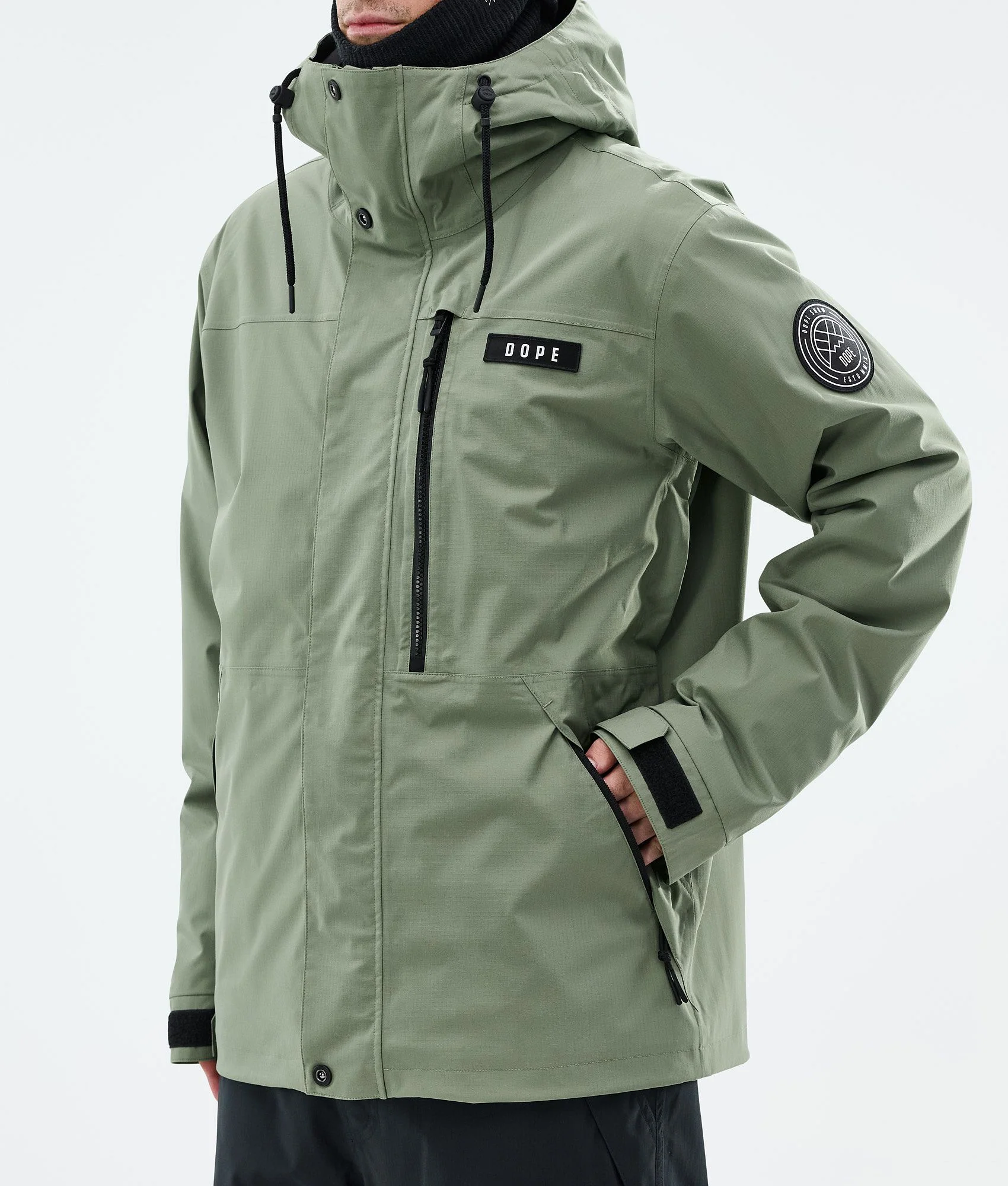 Snowboard Jacket Men Moss Green