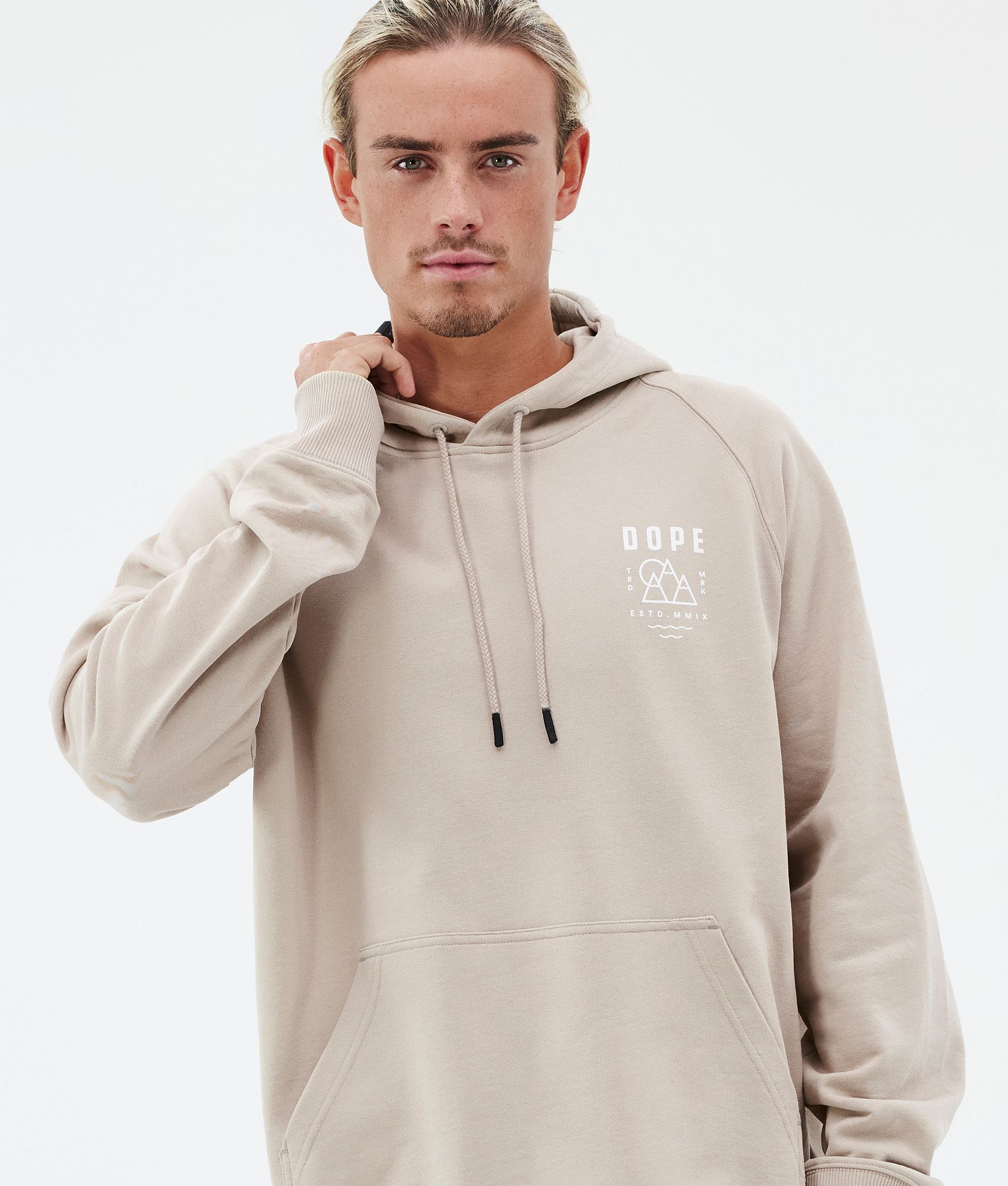 Hoodie Men Summit Sand