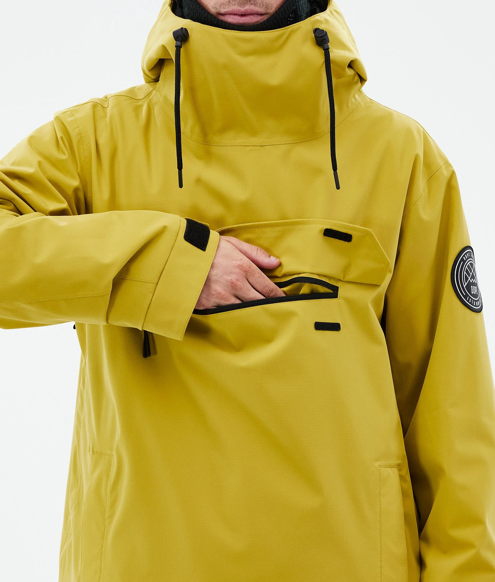 Snowboard Jacket Men Yellow