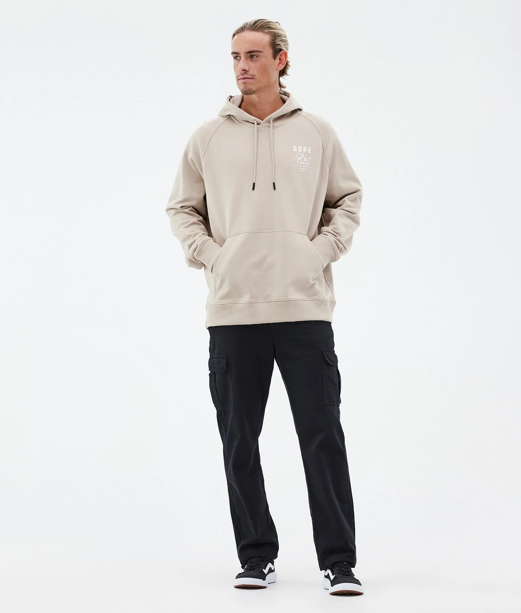 Hoodie Men Summit Sand