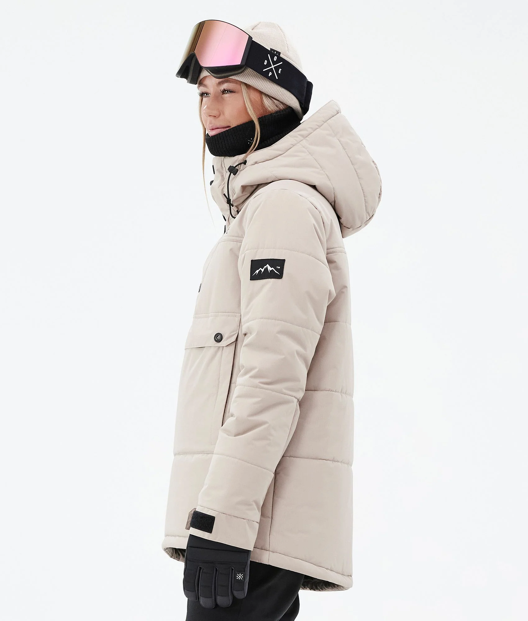 Snowboard Jacket Women Sand