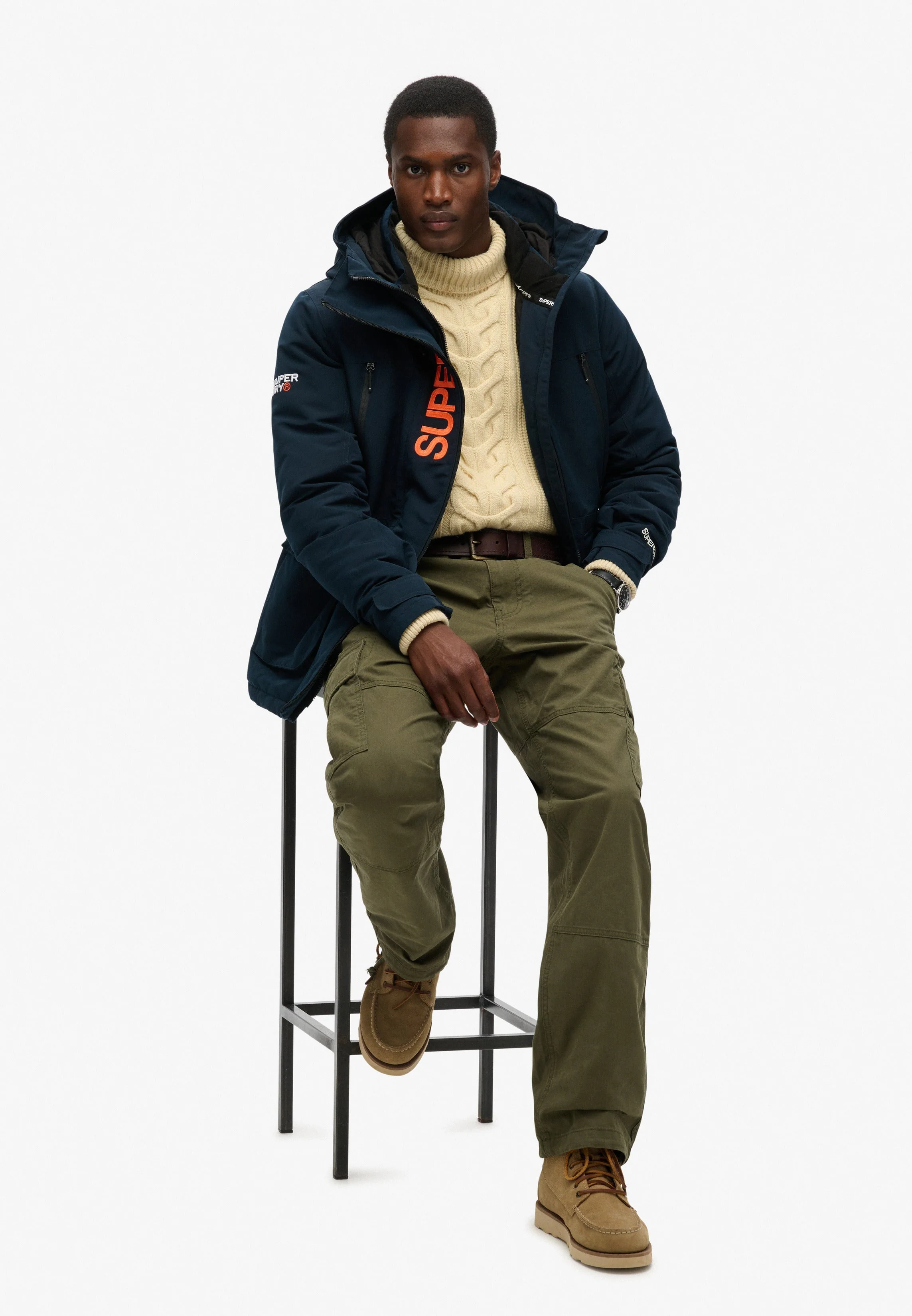 Hood Ultimate Emb Windbreaker