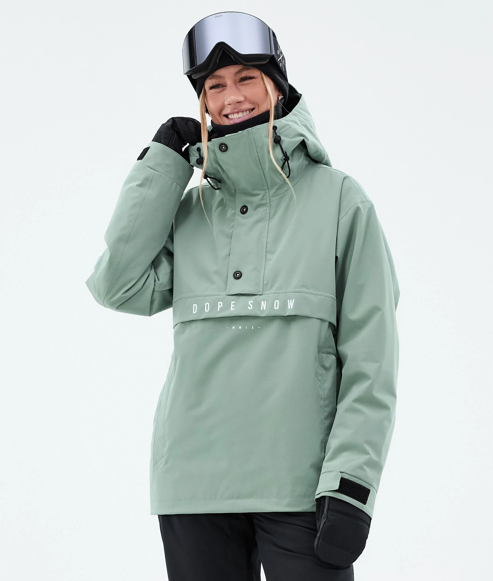 Snowboard Jacket Women Faded Green