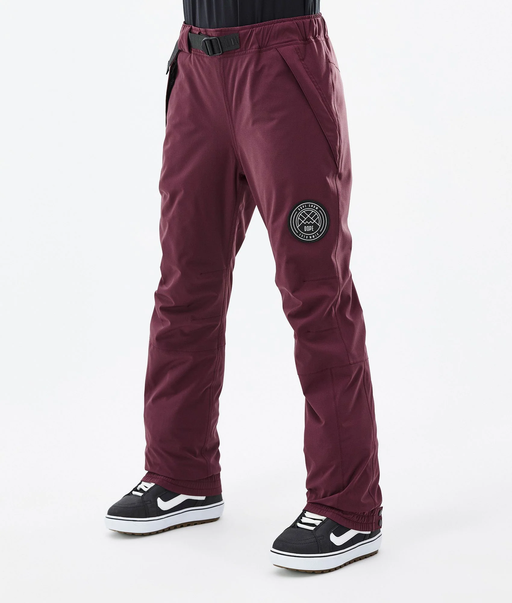 Snowboard Pants Women Burgundy