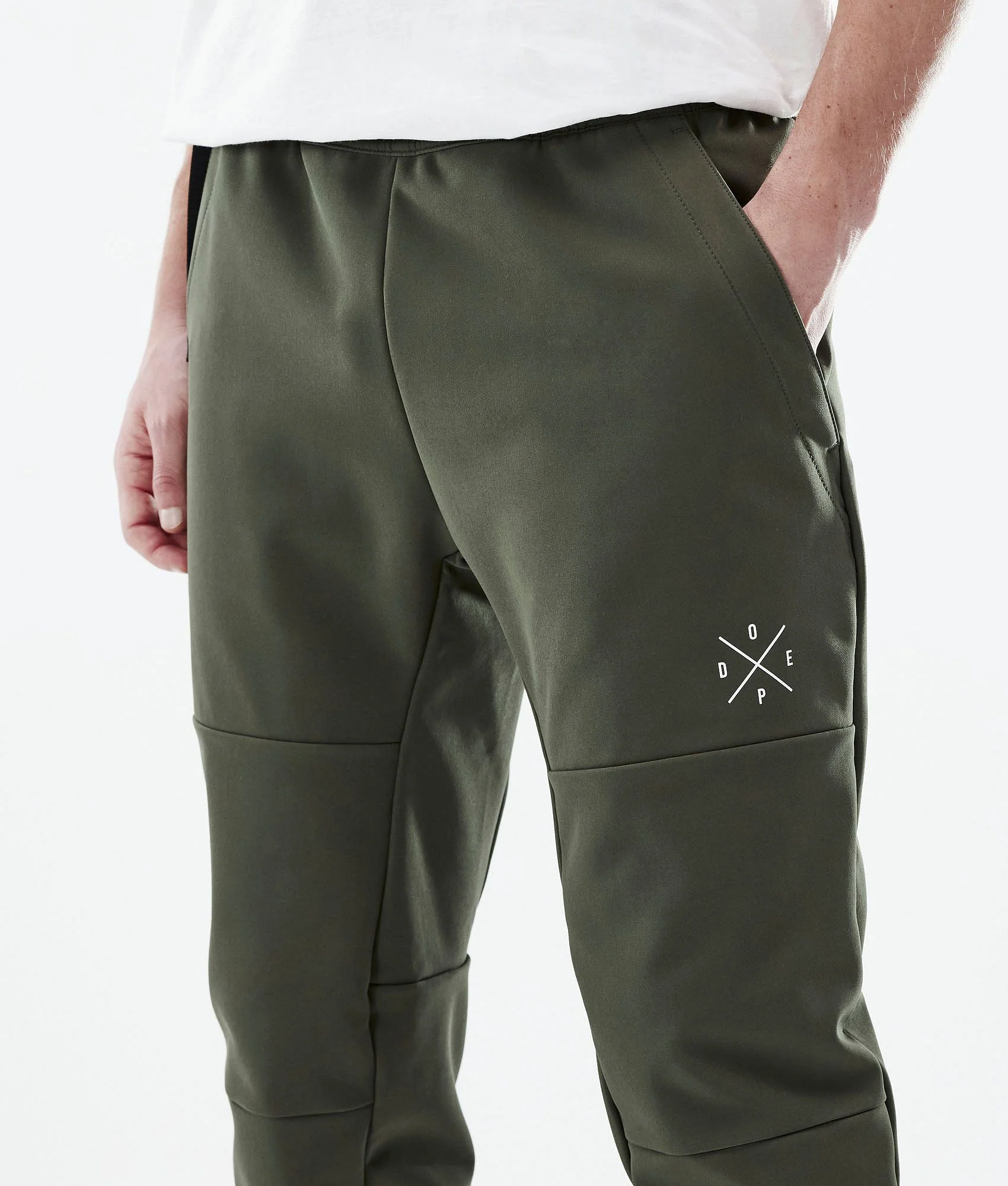 Outdoor Pants Men Olive Green