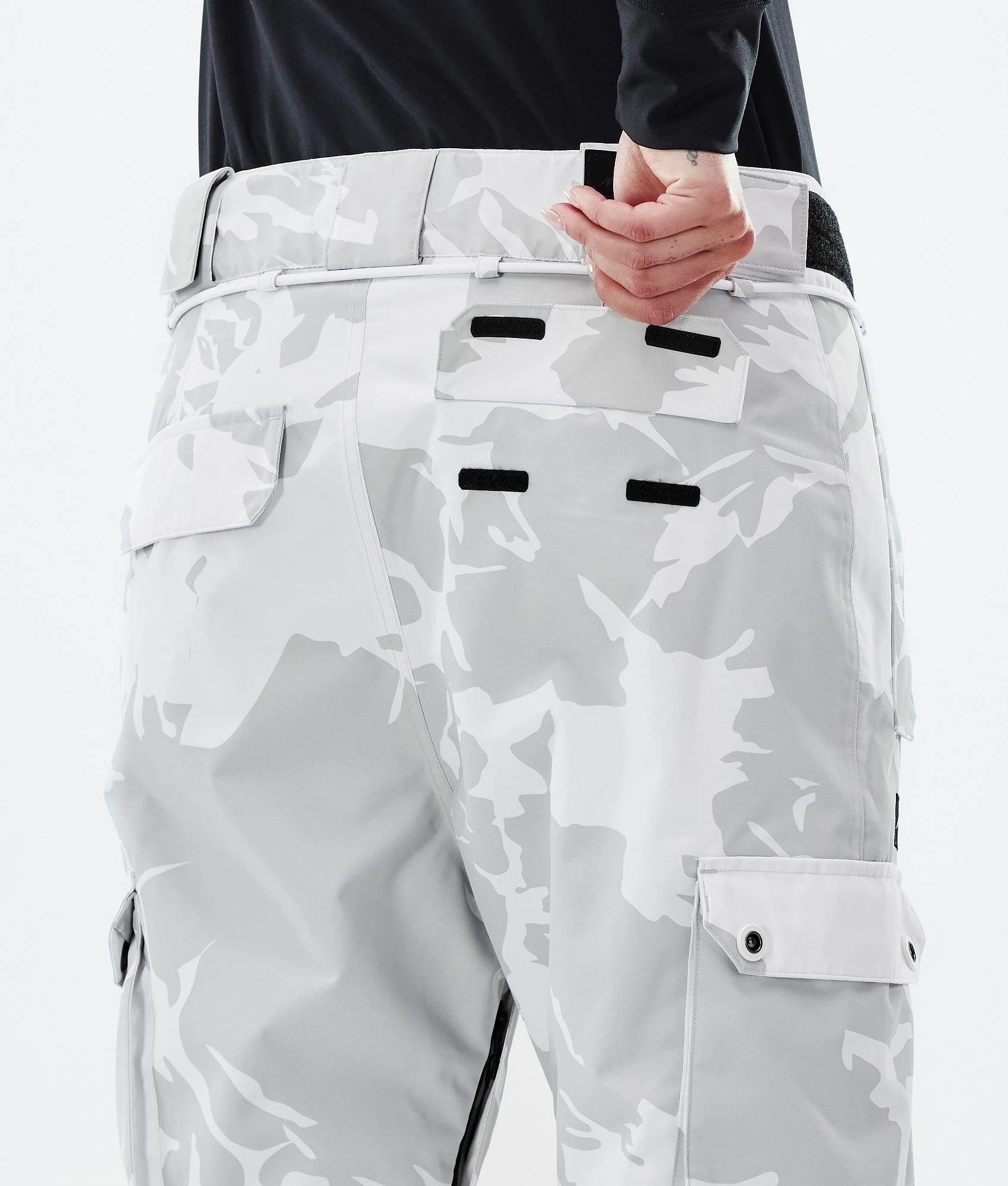 Snowboard Pants Women Grey Camo