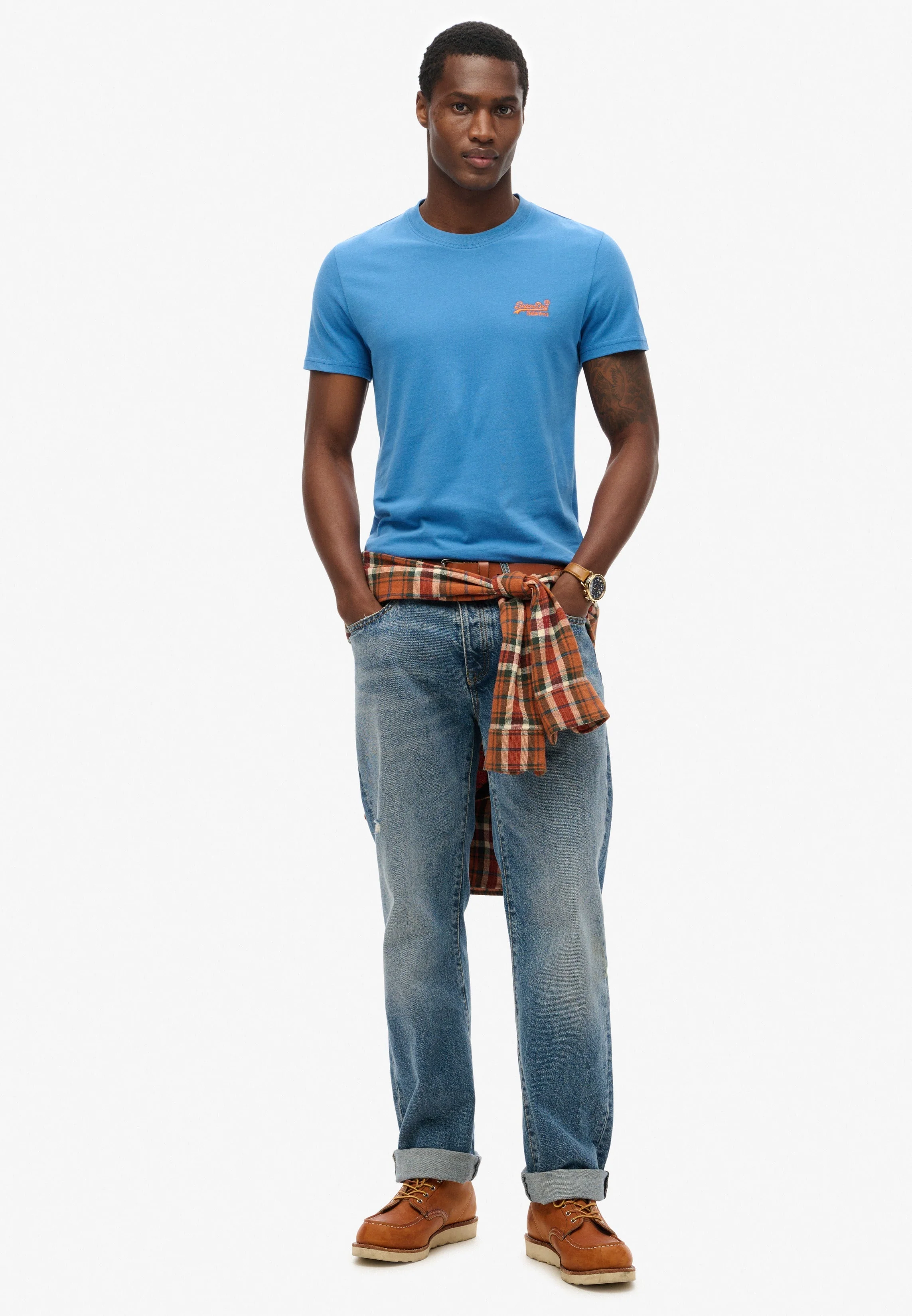 Multi Essential Logo Embroidered T-Shirt