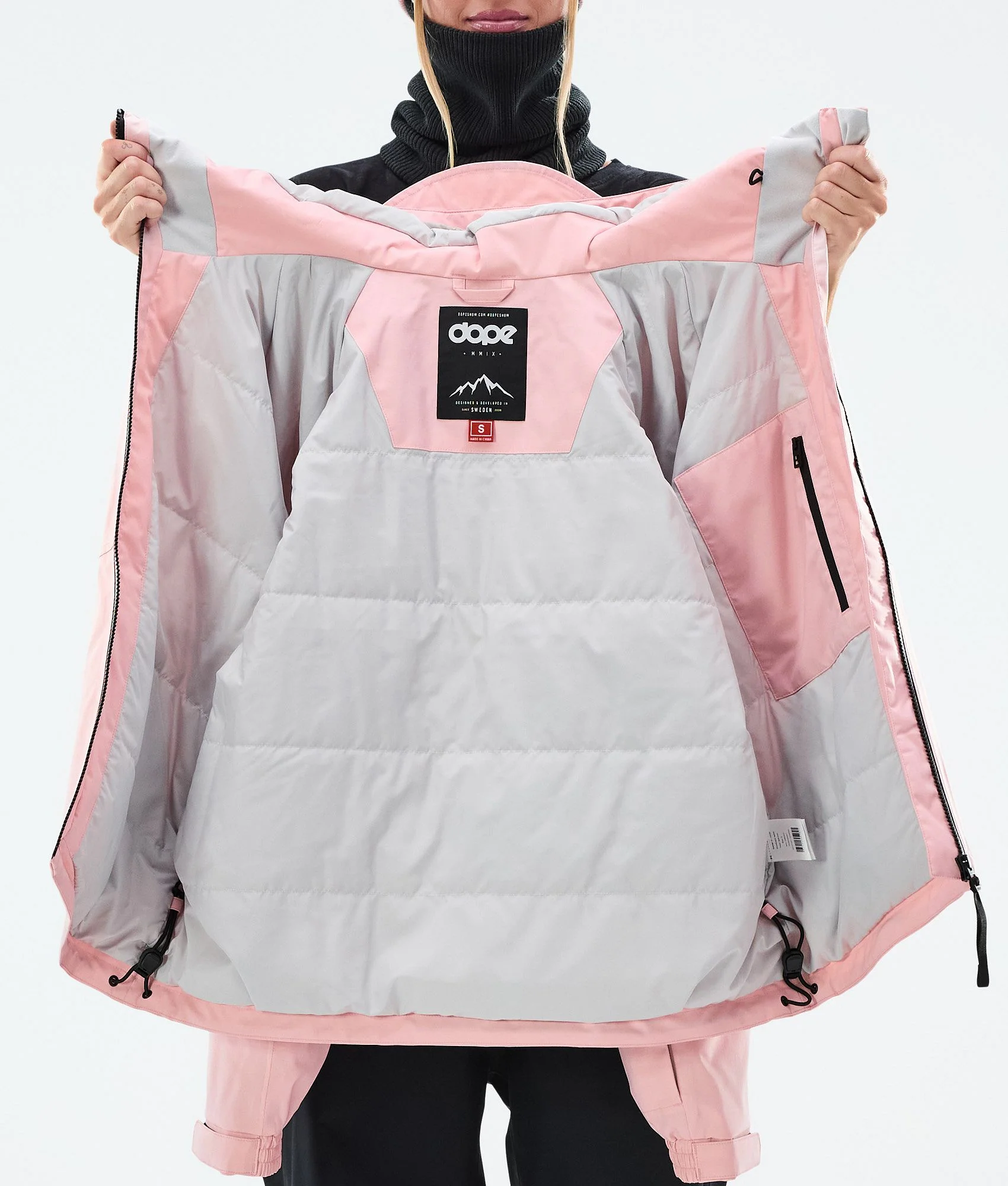 Snowboard Jacket Women Soft Pink