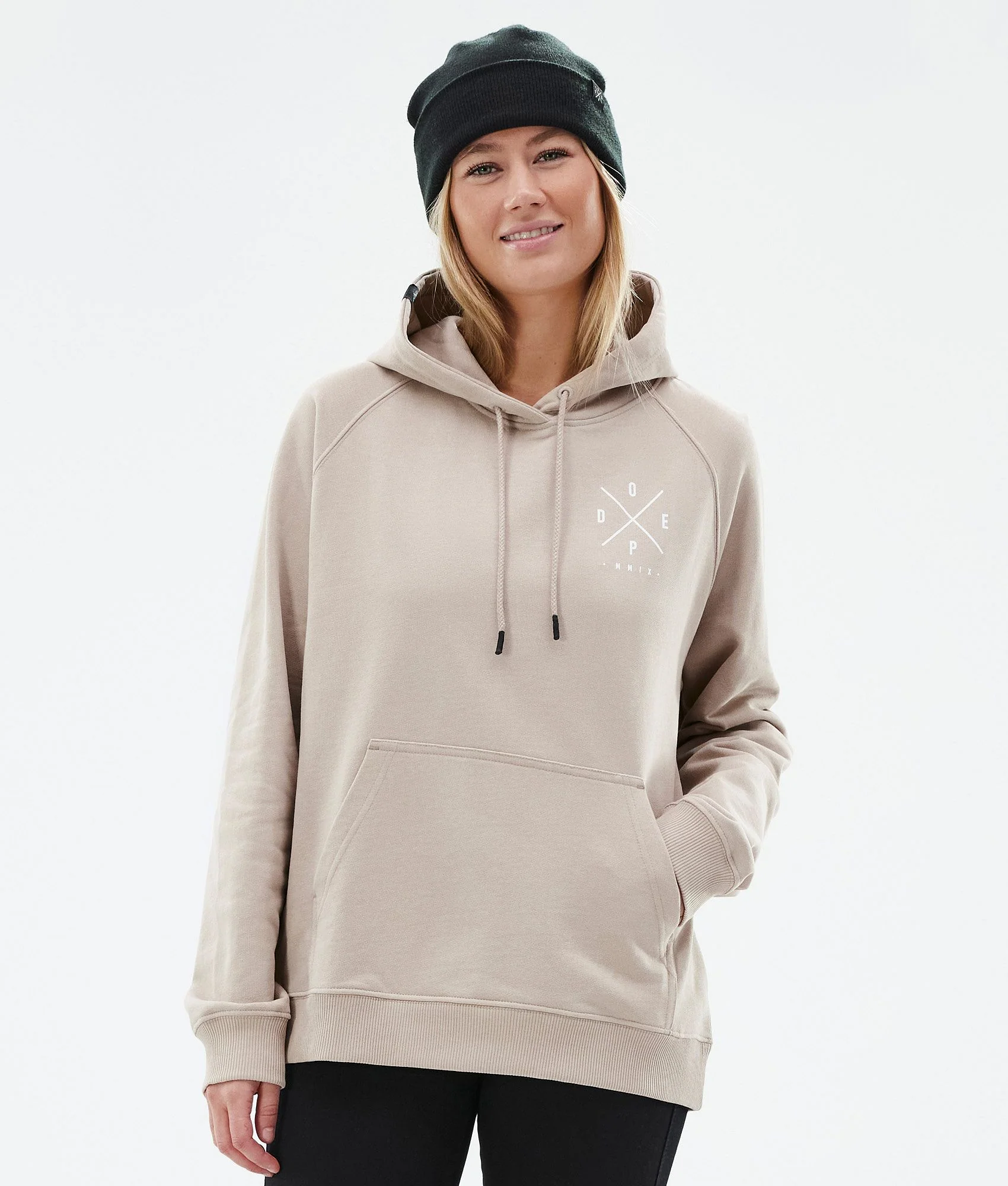 Hoodie Women 2X-Up Sand