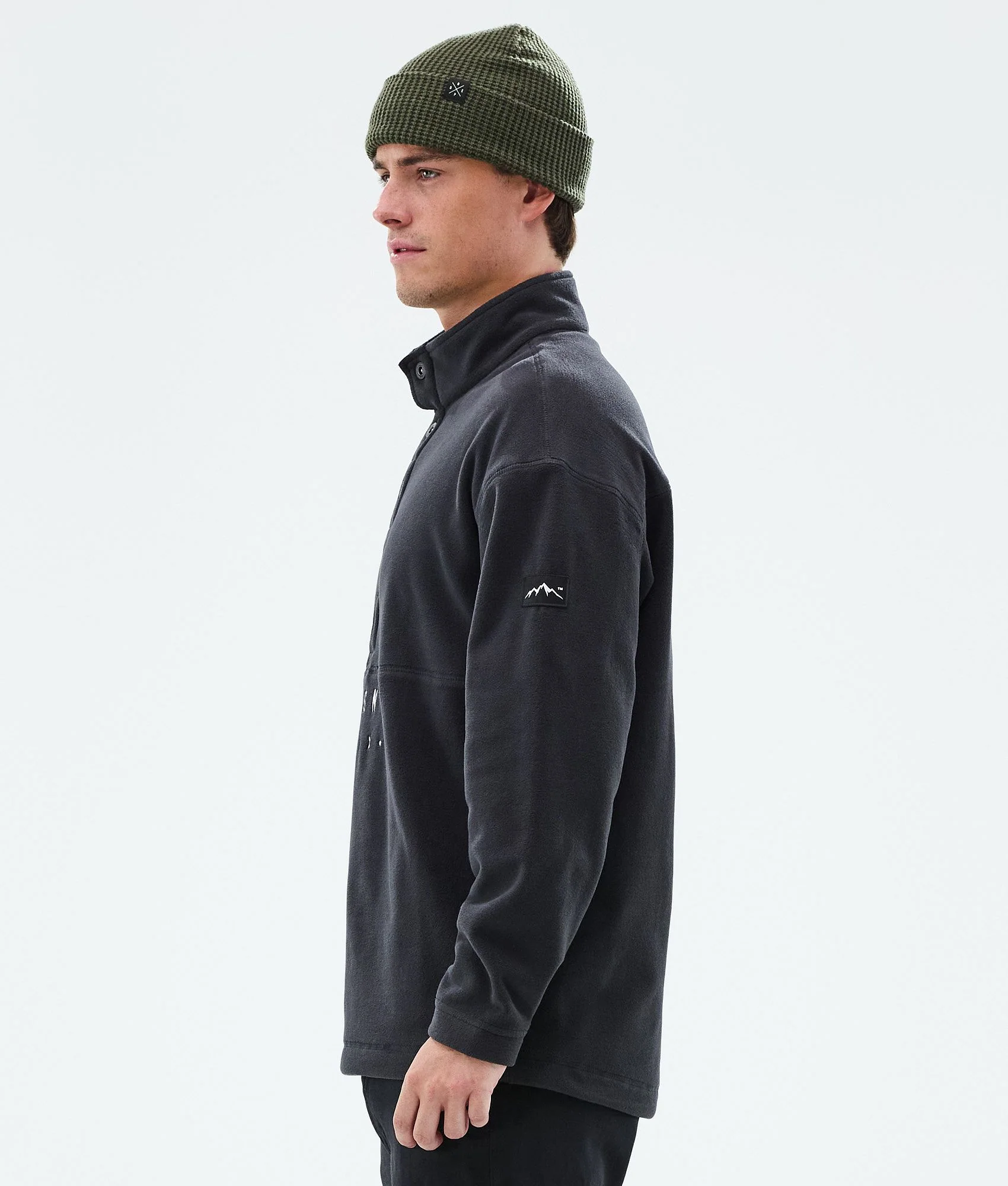 Fleece Sweater Men Black