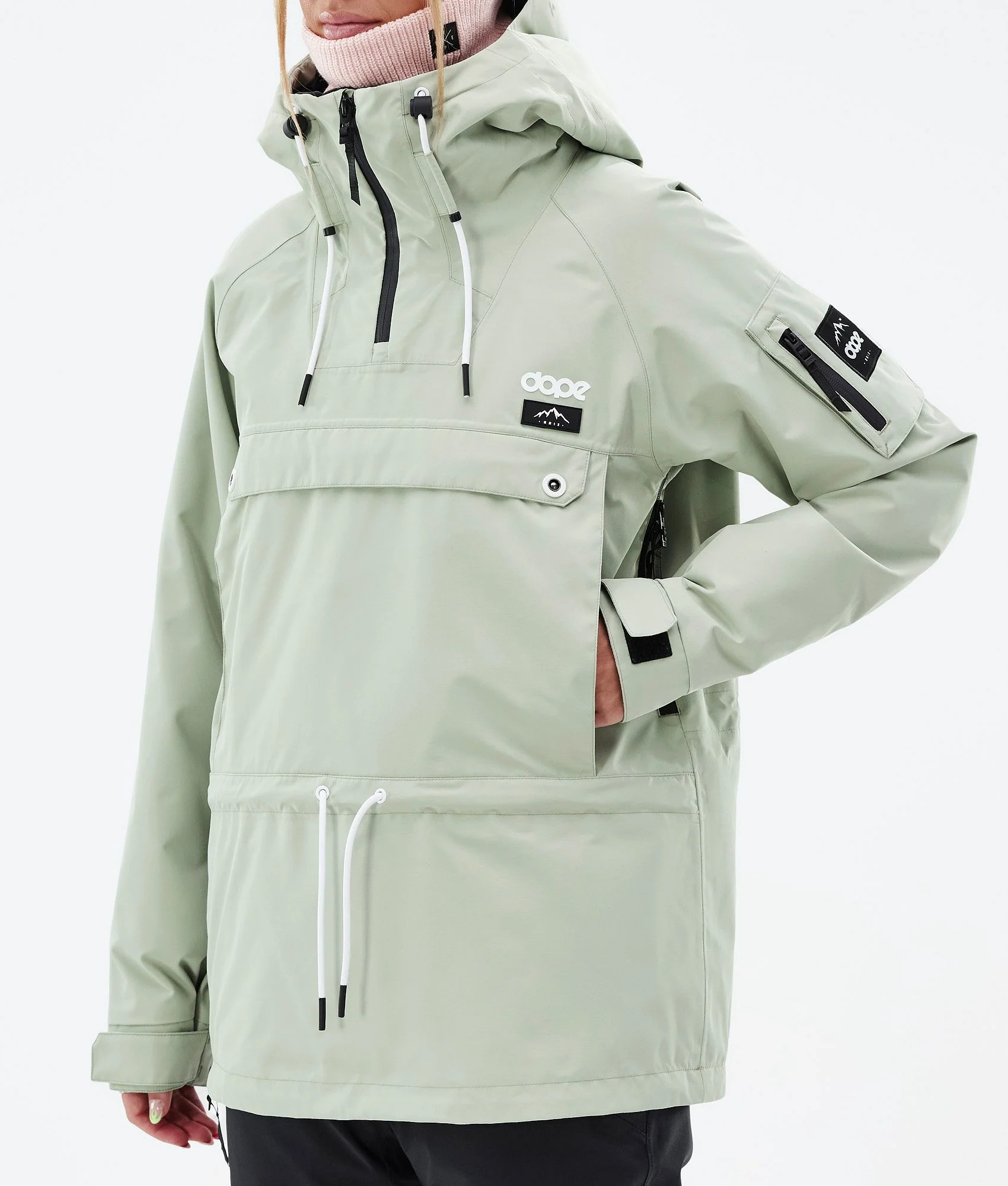 Snowboard Jacket Women Soft Green