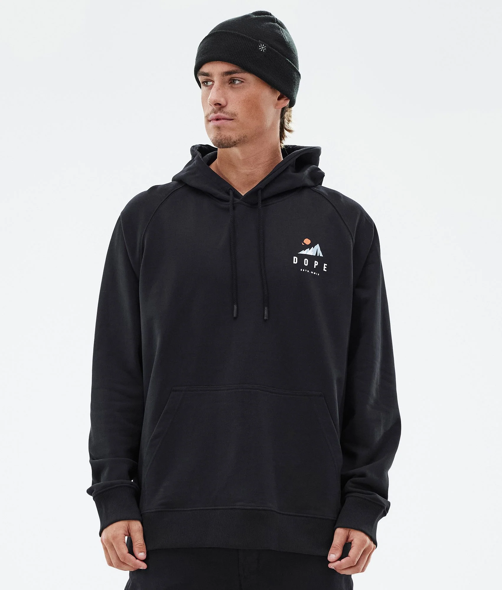 Hoodie Men Ice Black