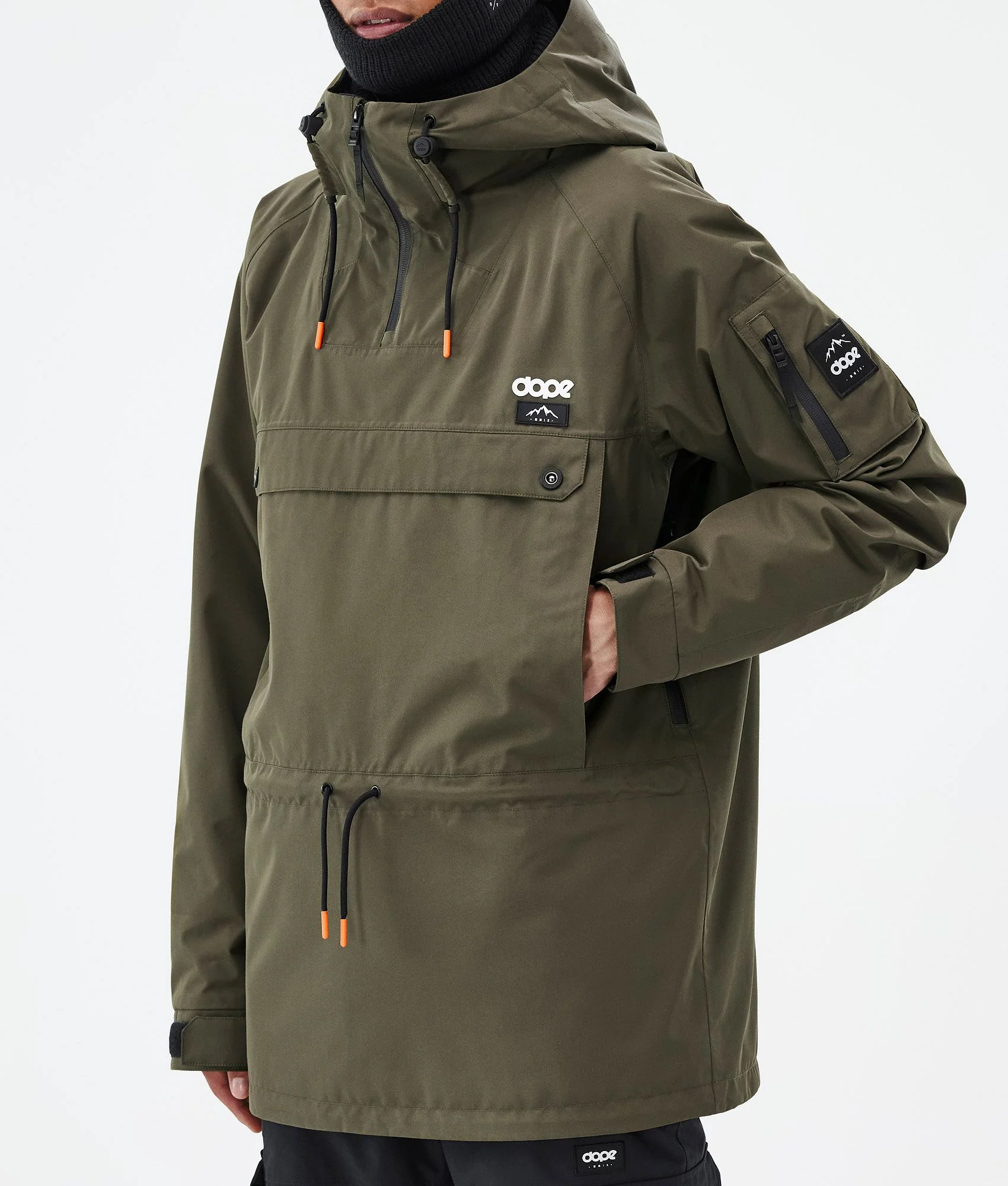 Snowboard Jacket Men Olive Green