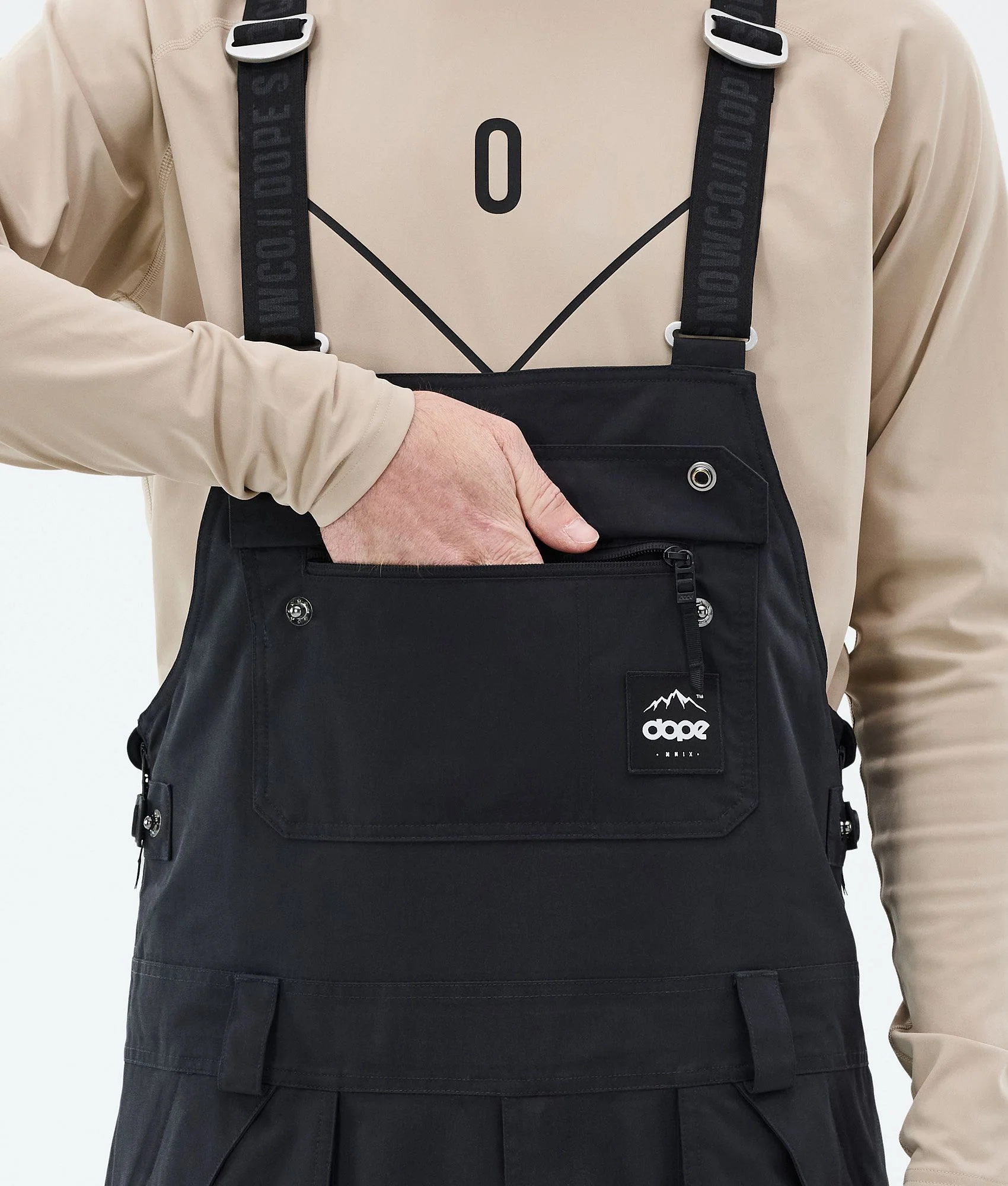 Snowboard Pants Men Black