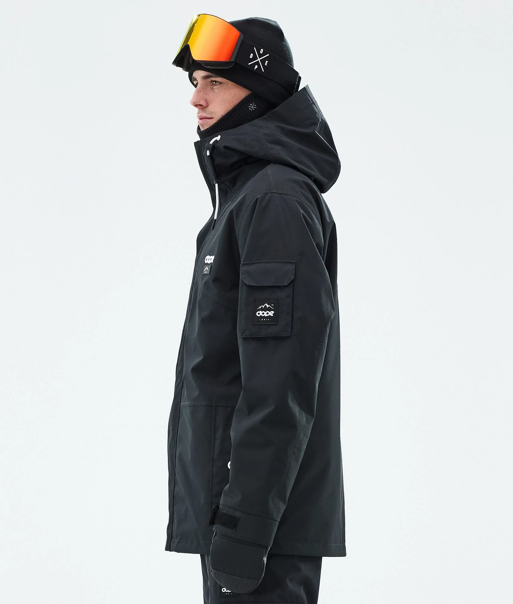 Snowboard Jacket Men Black