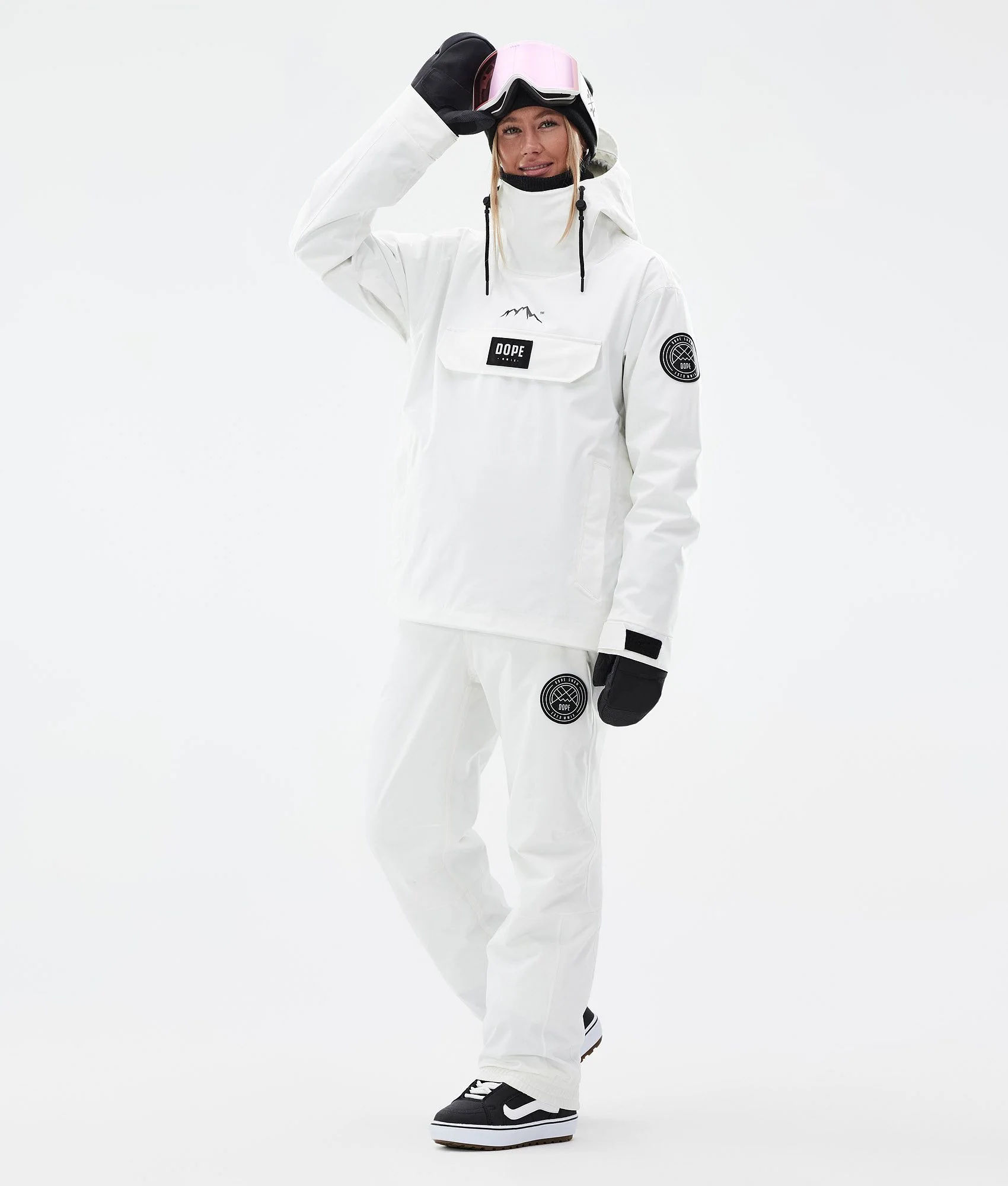 Snowboard Pants Women Old White