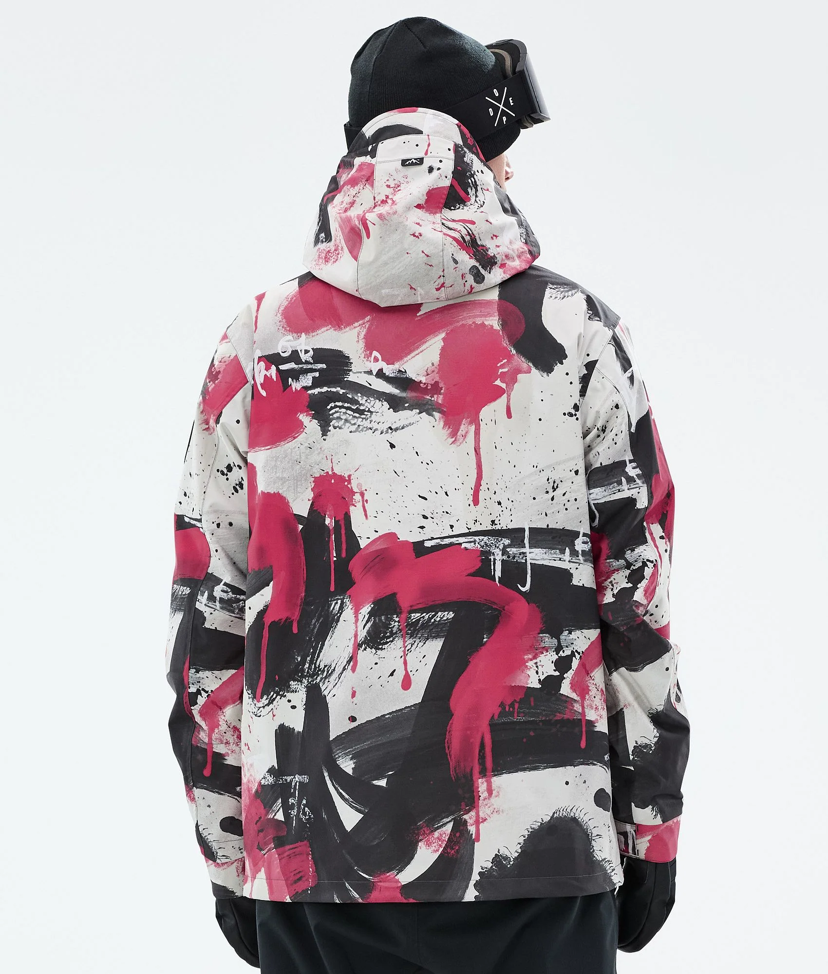 Snowboard Jacket Men Doodle