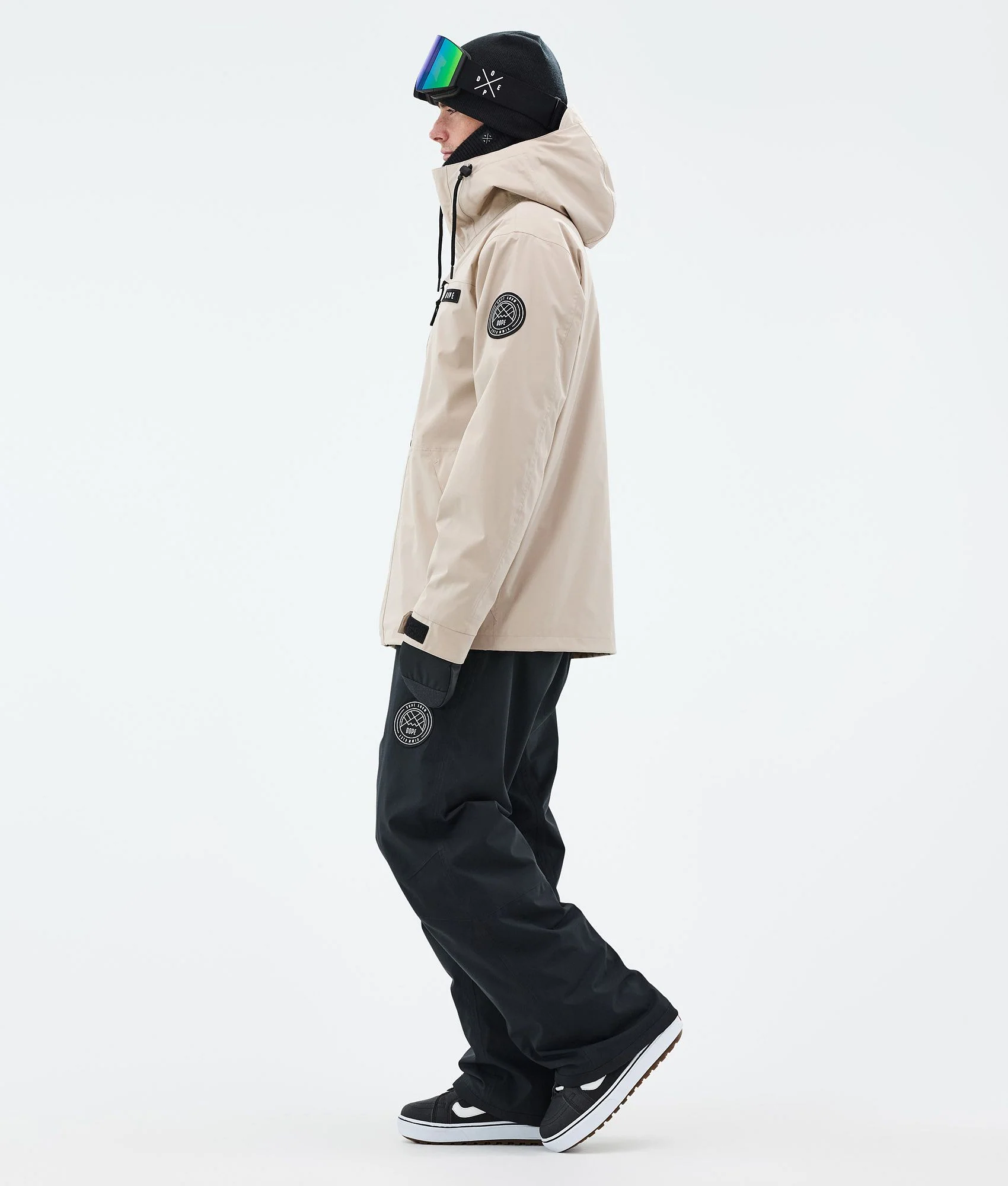 Snowboard Jacket Men Sand