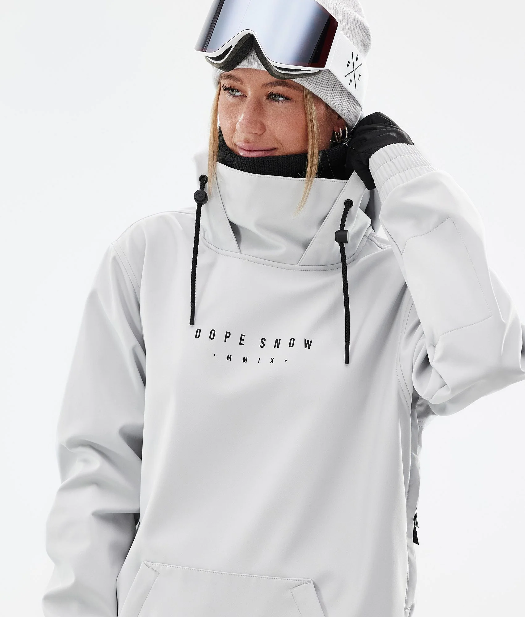 Snowboard Jacket Women Range Light Grey