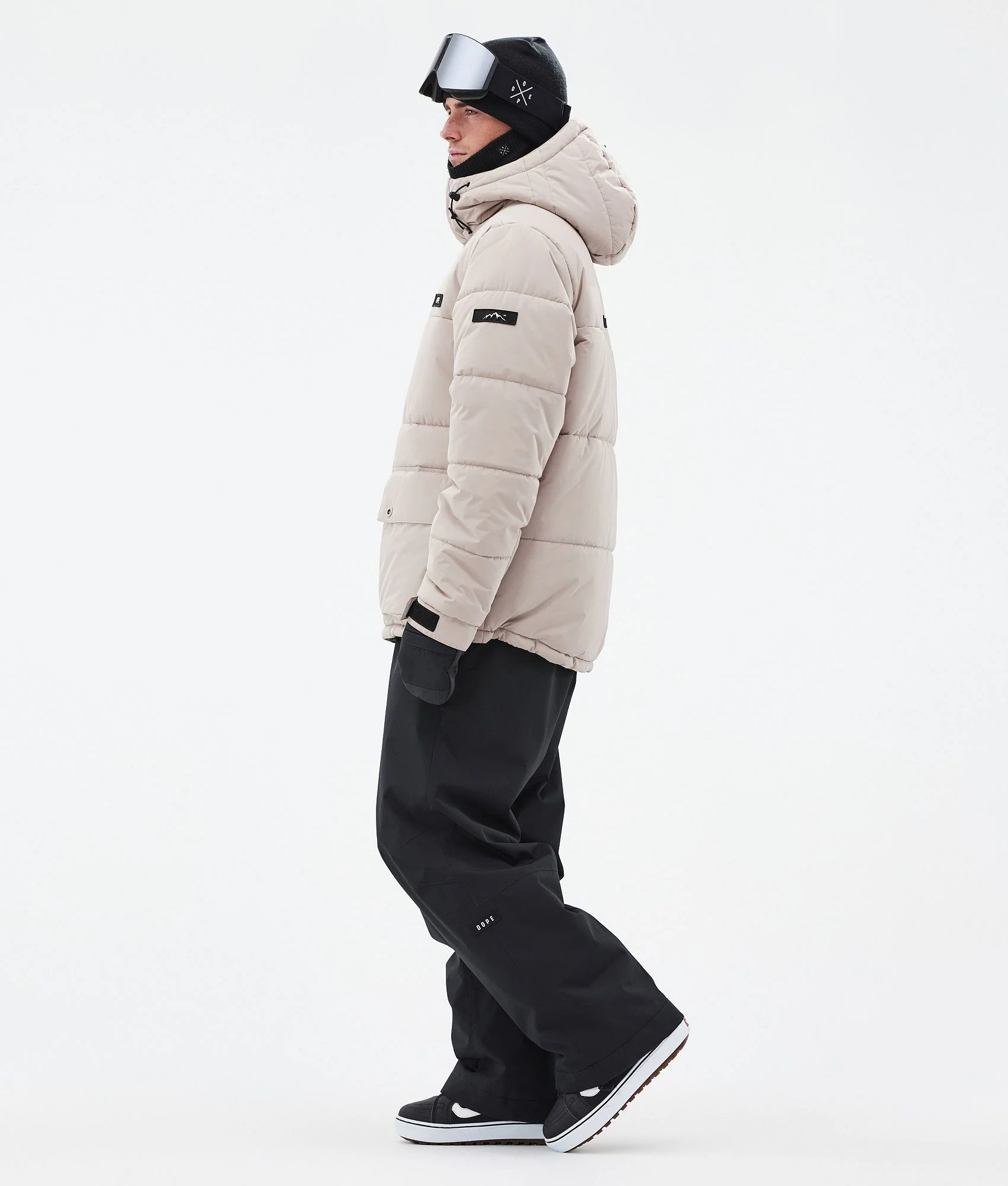 Snowboard Jacket Men Sand